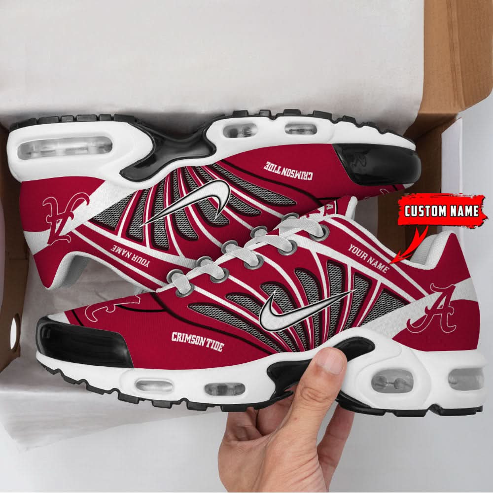 Alabama Crimson Tide NCAA Air Max Plus Shoes - Limited