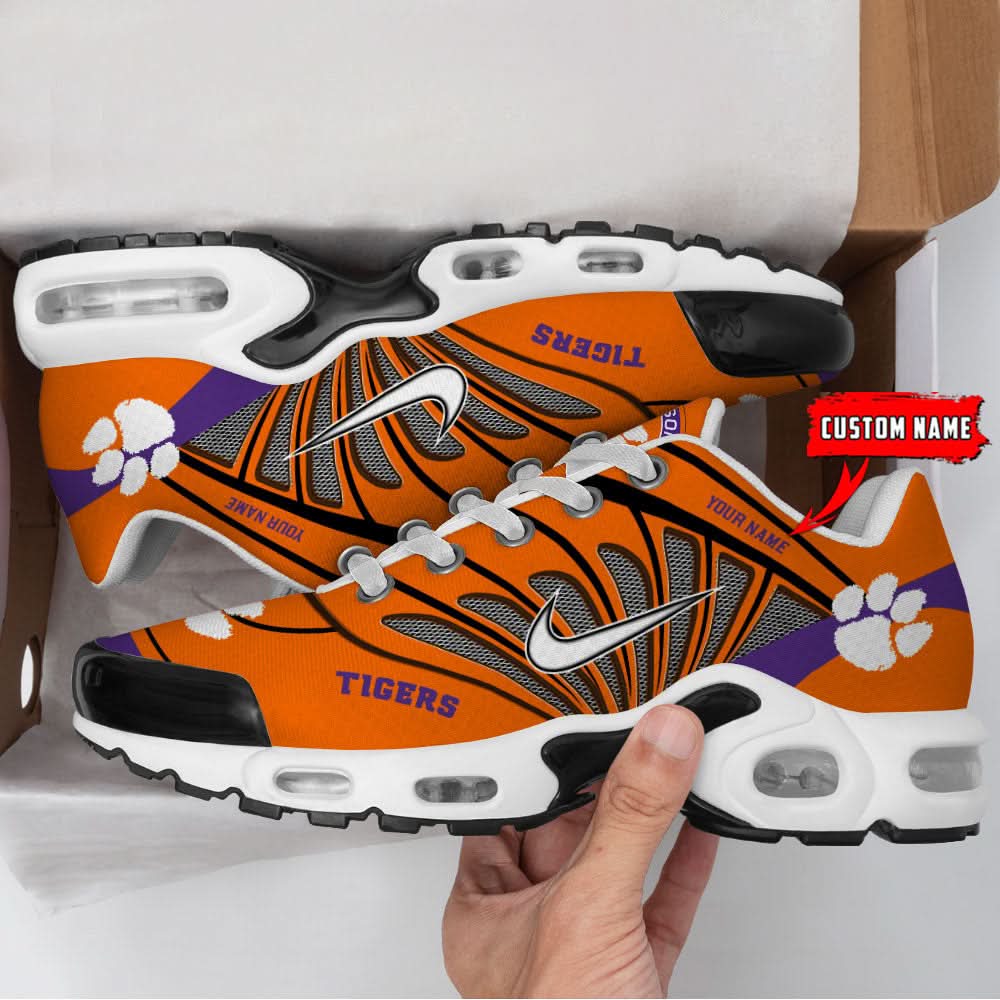 Clemson Tigers NCAA Air Max Plus Shoes - Limited