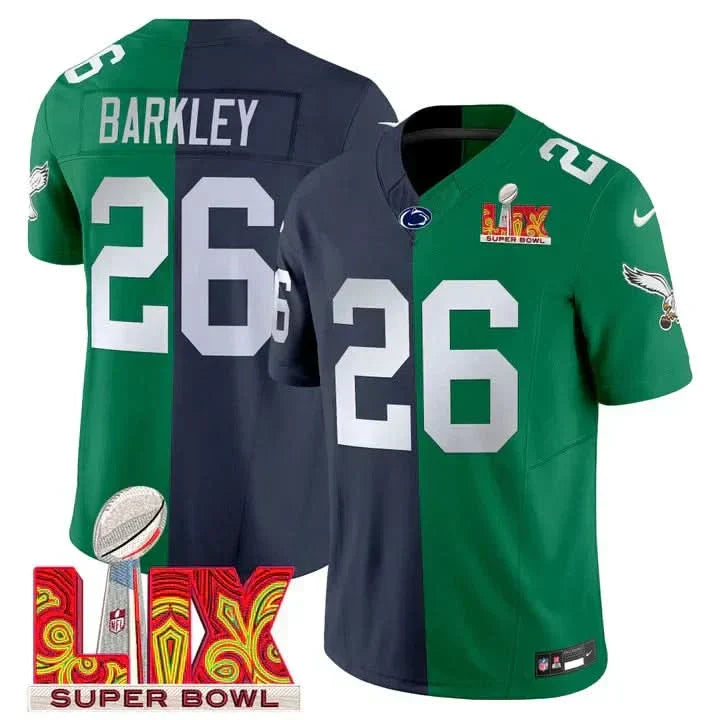 Split PE Super Bowl LIX & College Football Vapor Limited Jersey - All Stitched