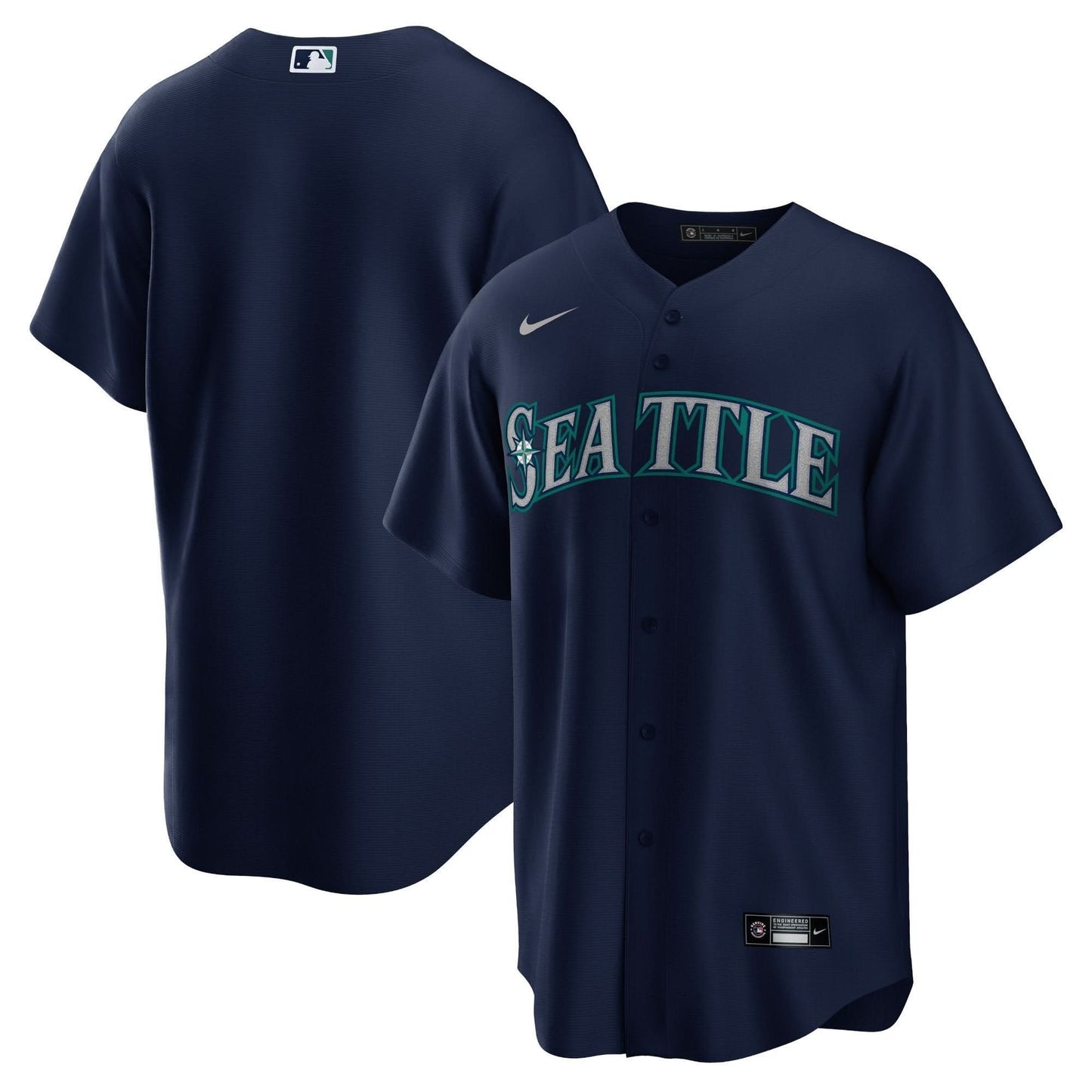 SM Cool Base Jersey - Navy - All Stitched