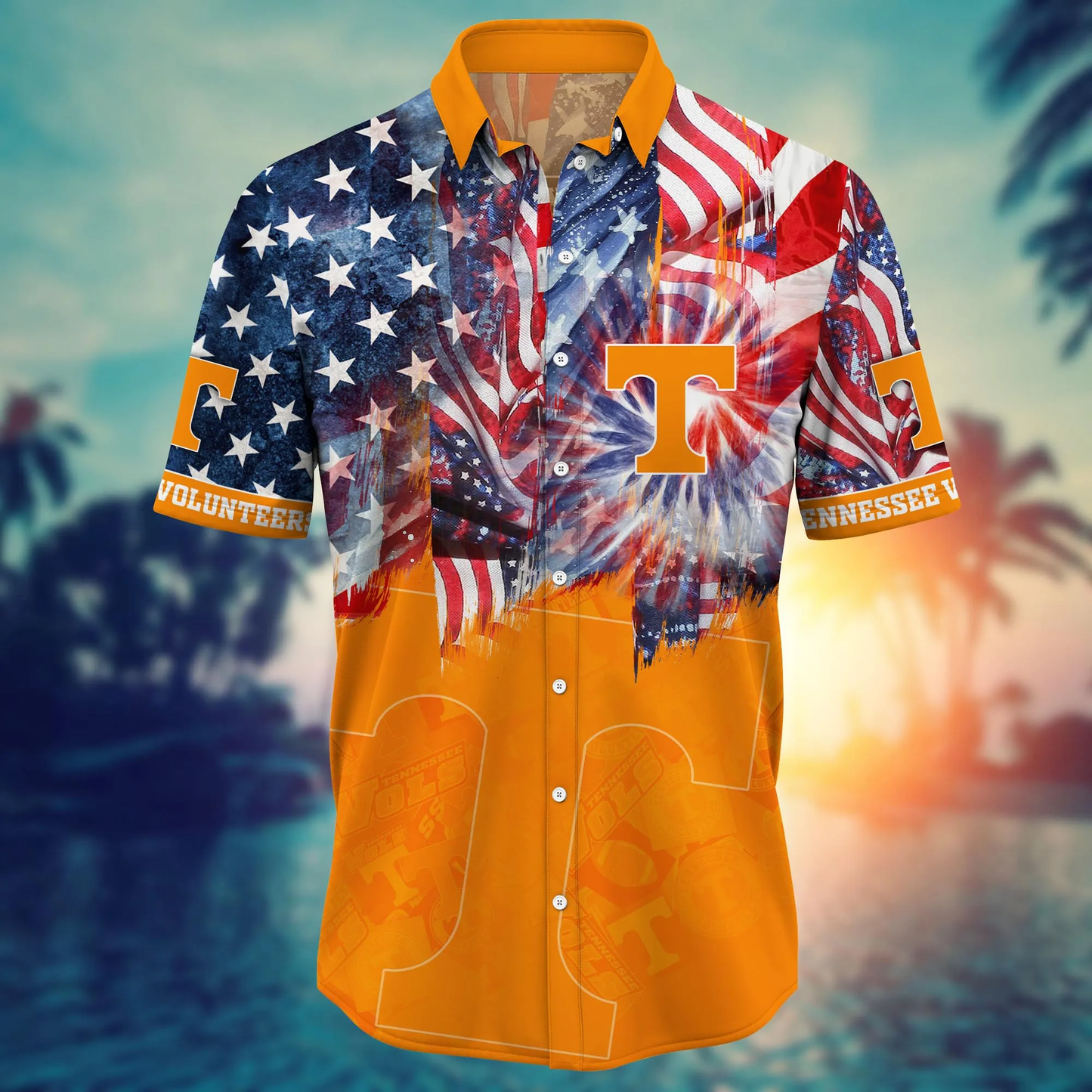 Tennessee Volunteers - Hawaii Shirt For Fans, Summer Football Shirts VT-HW001