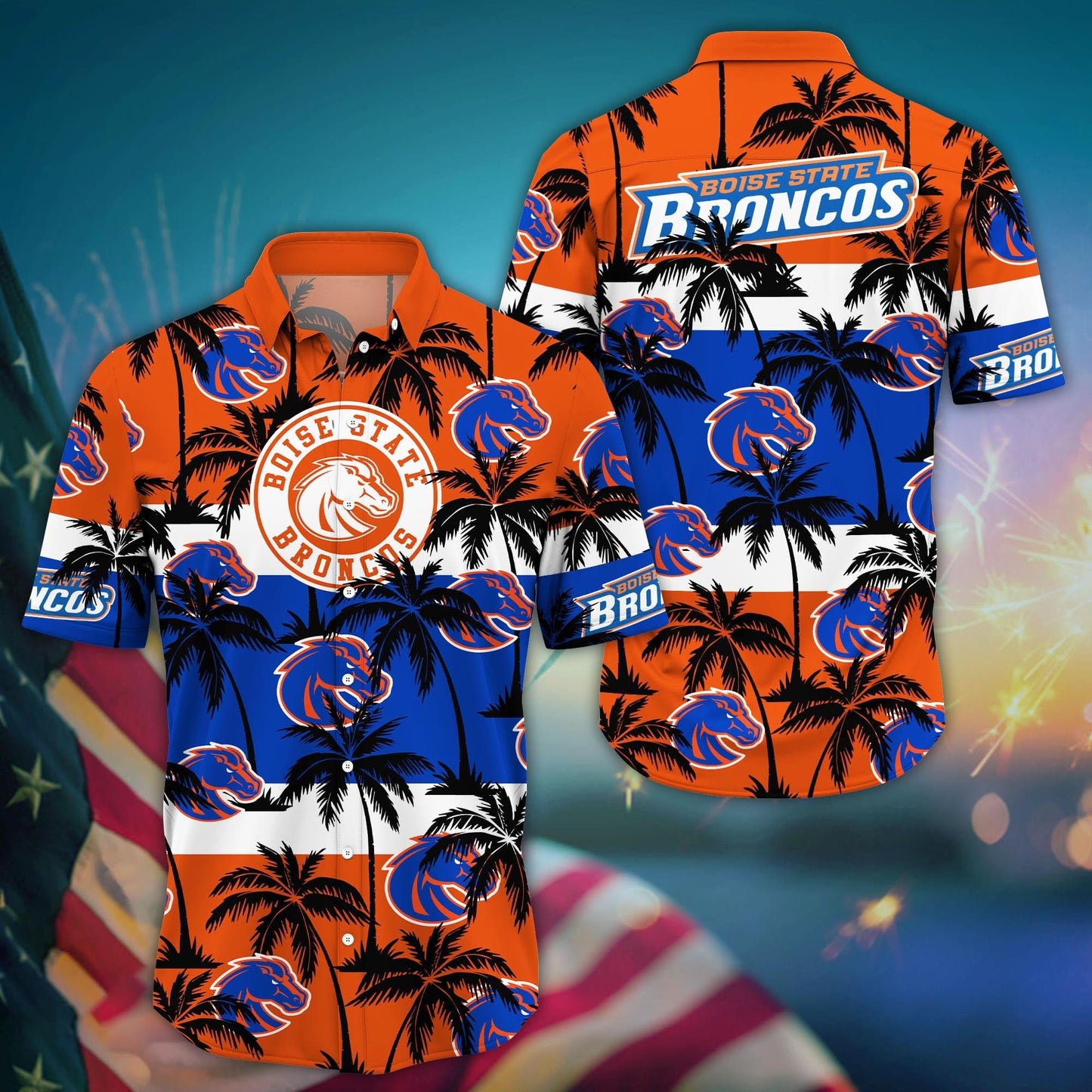 Boise State Broncos - Aloha Shirt Trending Summer - Gift For Fan