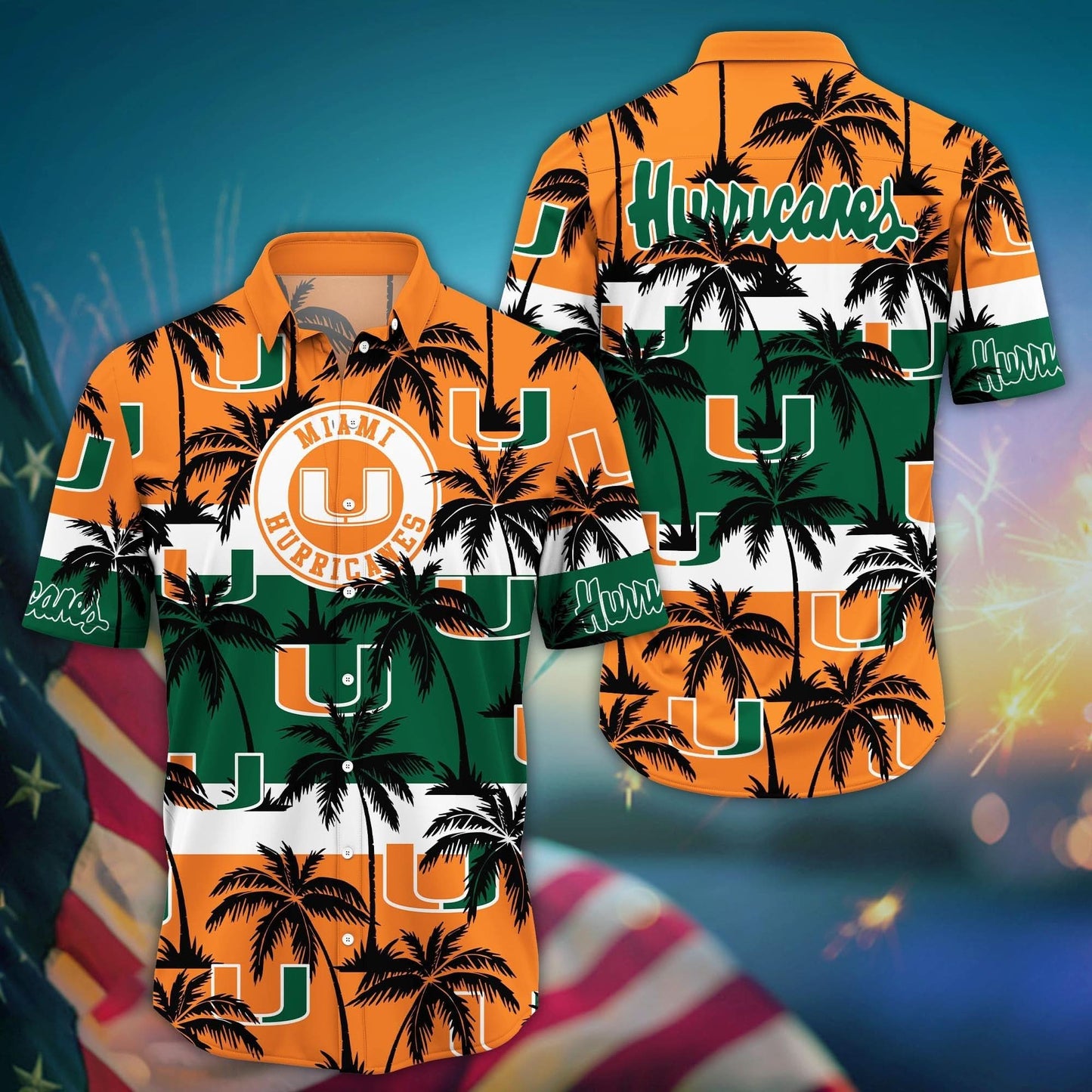 Miami Hurricanes - Aloha Shirt Trending Summer - Gift For Fan
