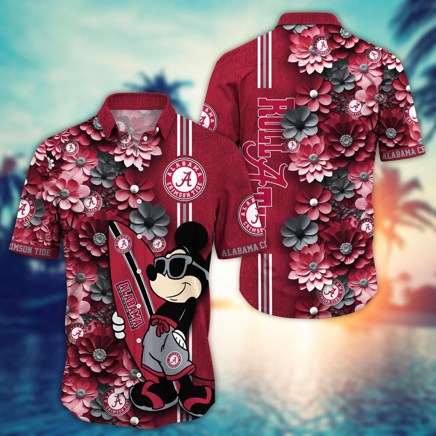 Alabama Crimson Tide - Hawaiian Shirt Trending Summer - Gift For Fan
