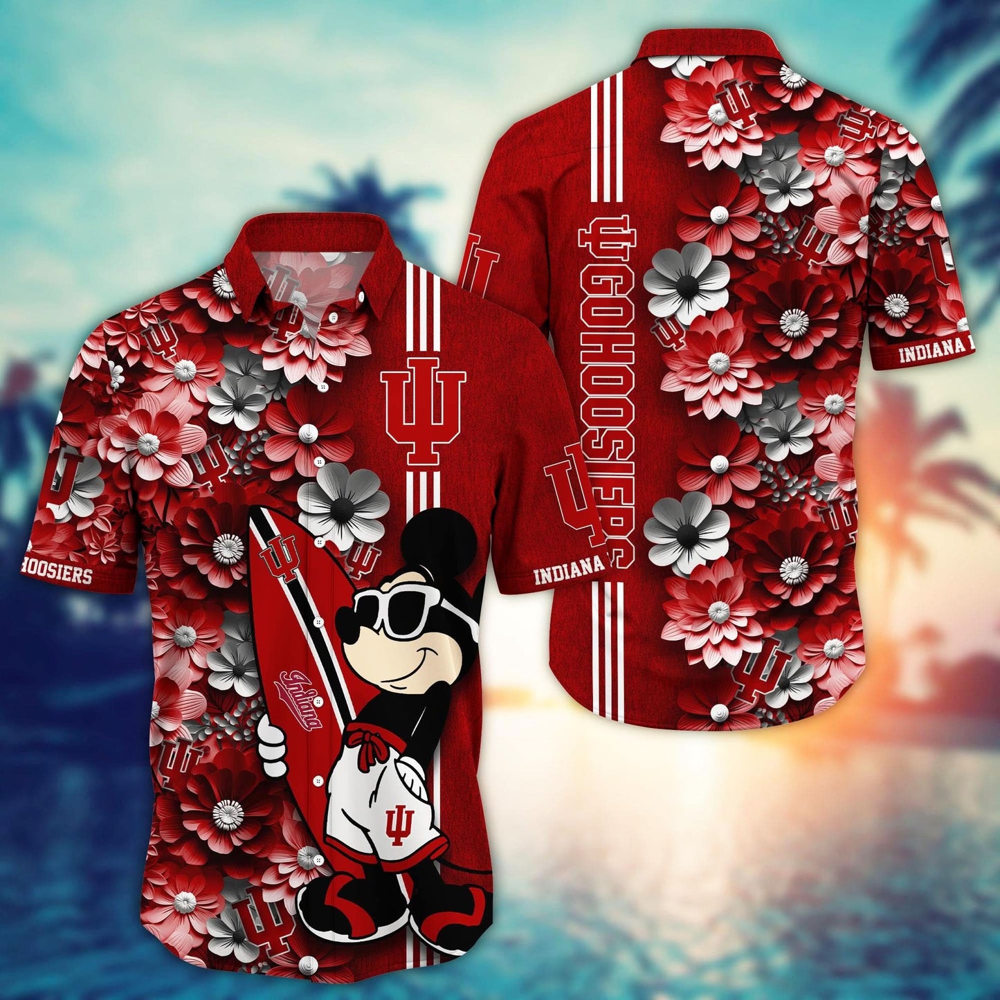 Indiana Hoosiers - Hawaiian Shirt Trending Summer - Gift For Fan