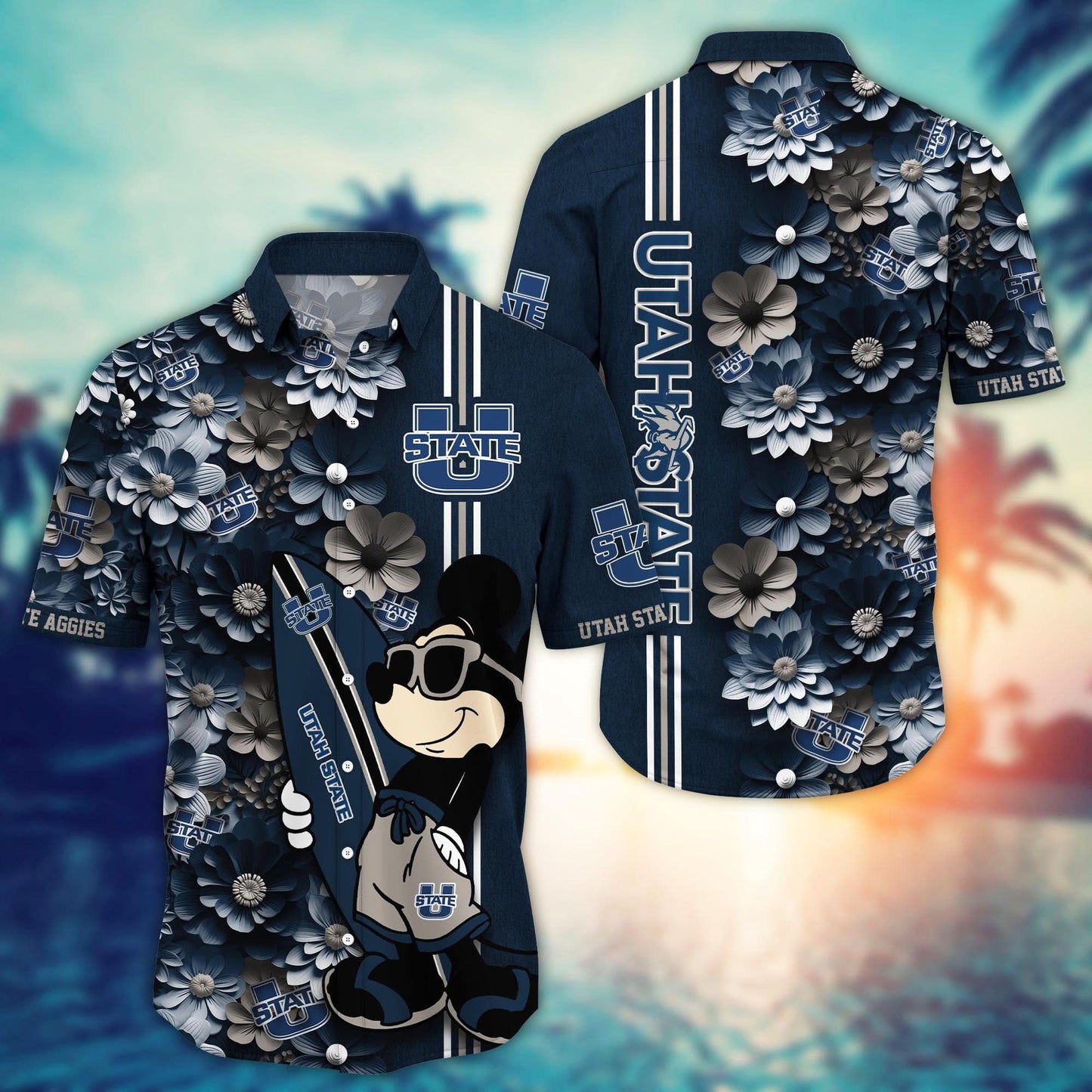 Utah State Aggies - Hawaiian Shirt Trending Summer - Gift For Fan