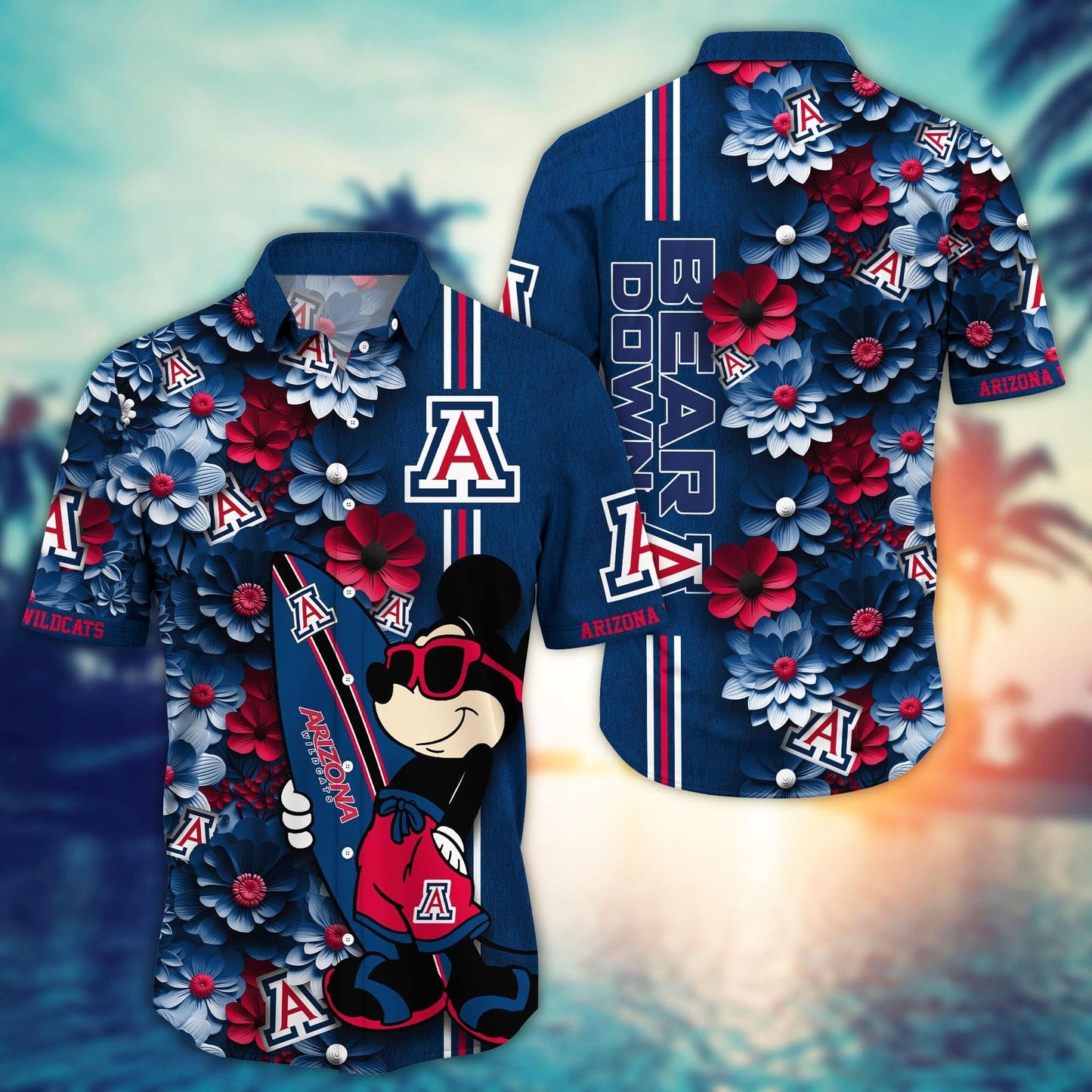 Arizona Wildcats - Hawaiian Shirt Trending Summer - Gift For Fan
