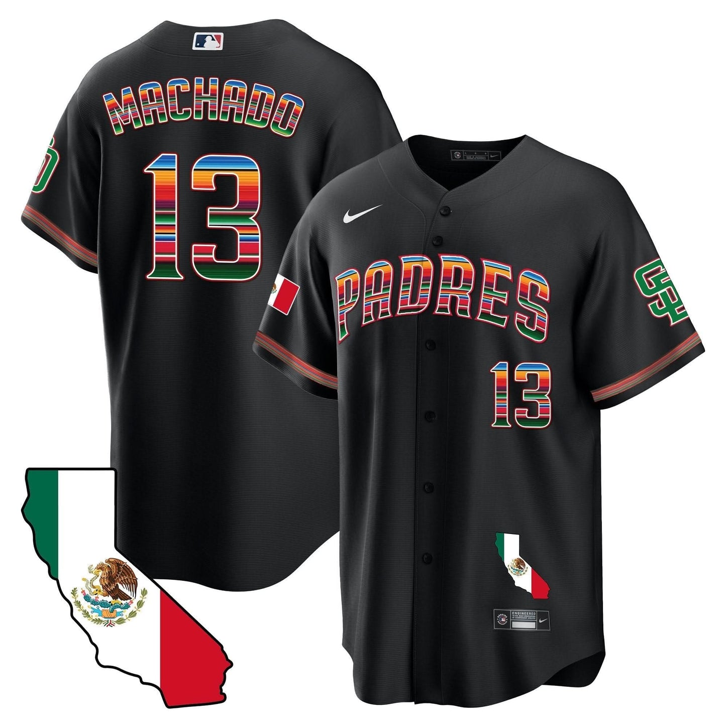 SDP California Map Cool Base Jersey - All Stitched