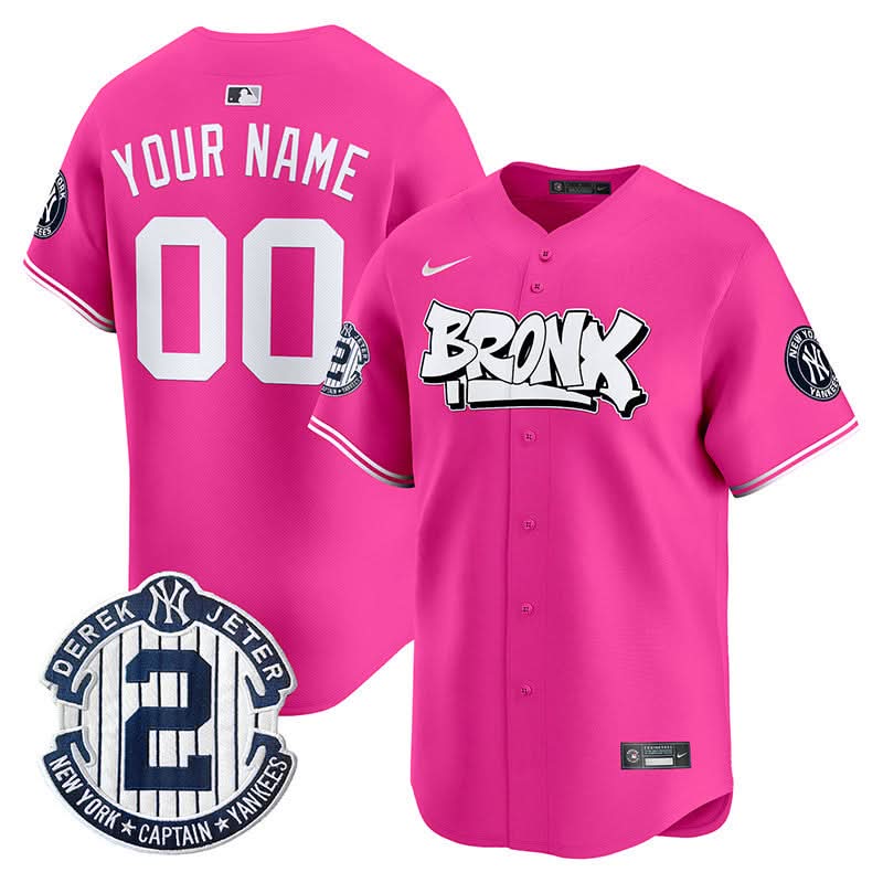 NYY The Bronx Graffiti Vapor Premier Limited Custom Jersey V3 - All Stitched