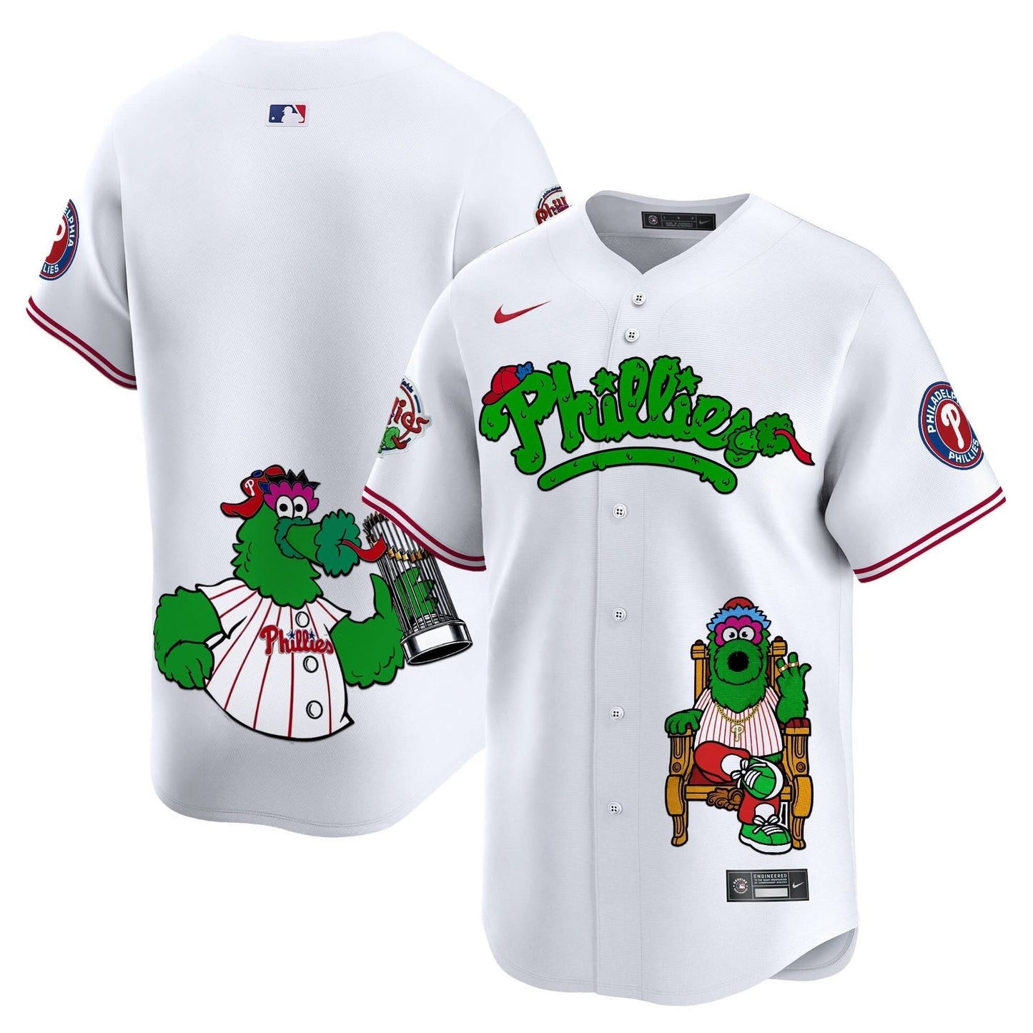 Unisex Phillies Phanatic Vapor Premier Limited Jersey - Printed