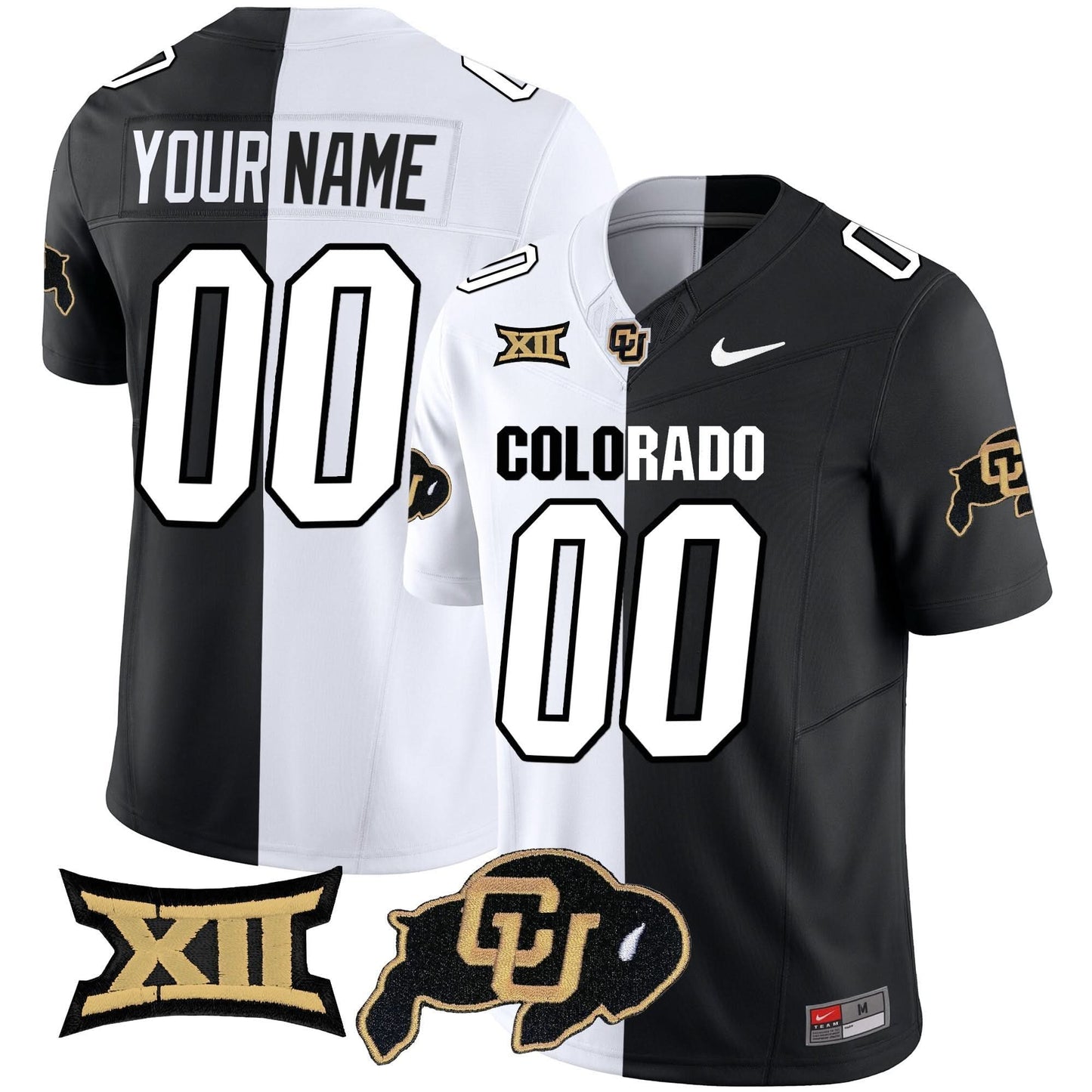 CB Vapor Limited Custom Jersey V2 - Big 12 XII Patch - All Stitched