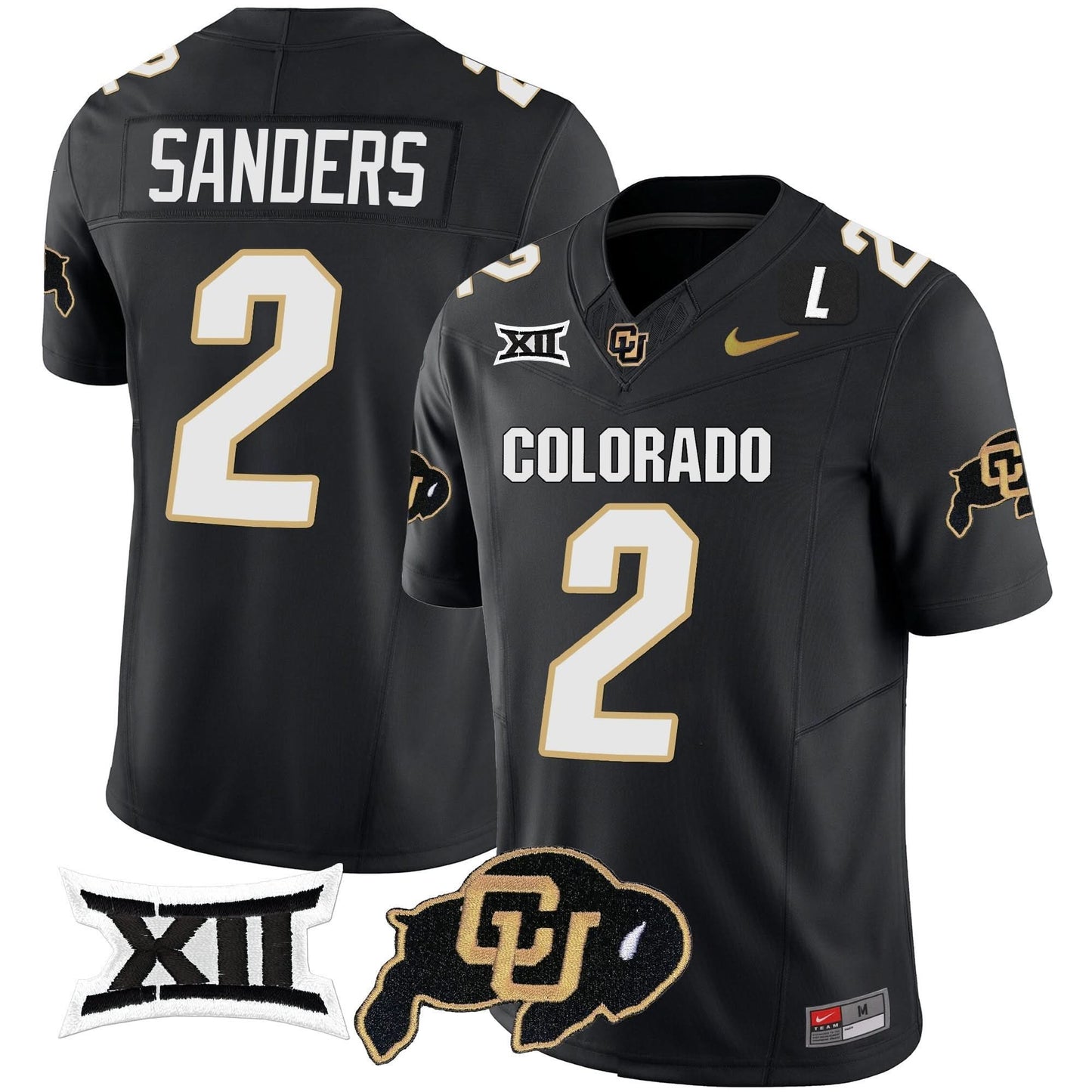 CB Vapor Limited Jersey V2 - Big 12 XII Patch - All Stitched