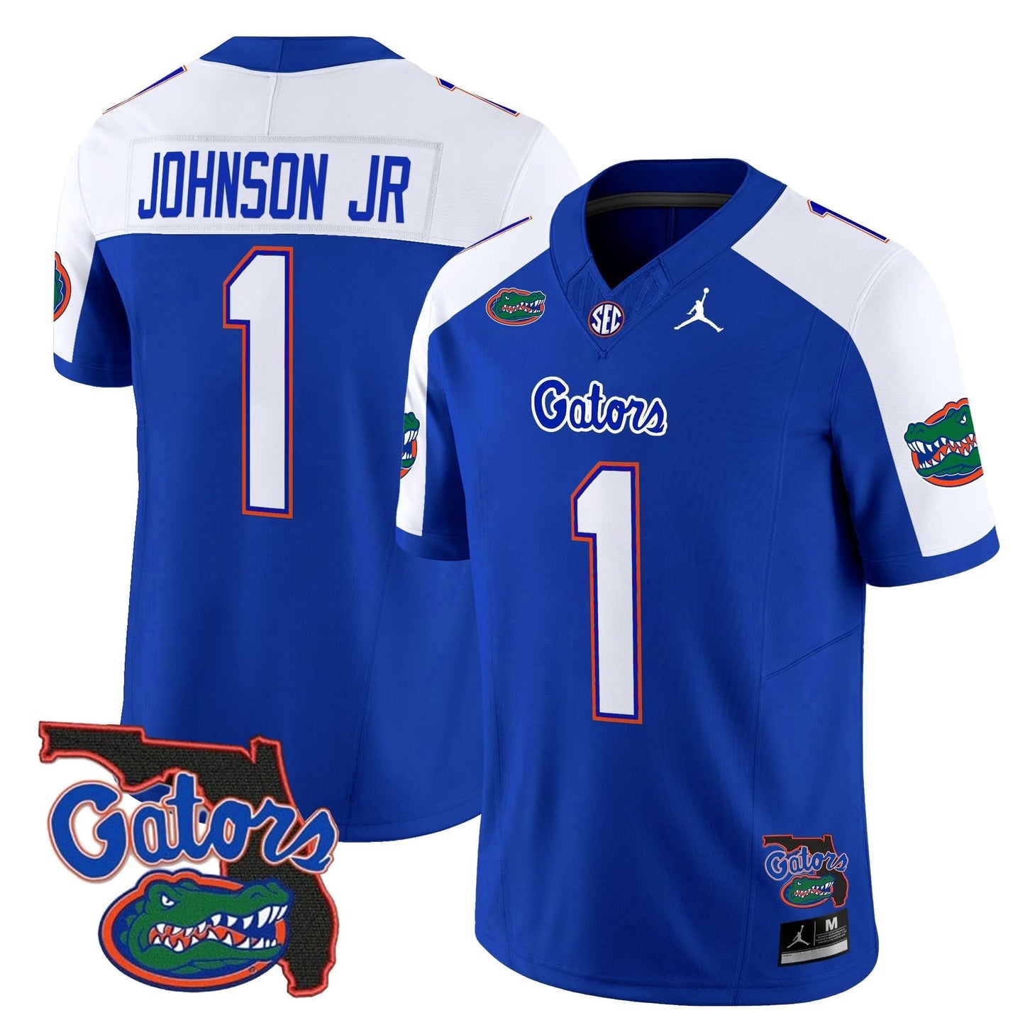 FG 2024 Florida Patch Vapor Limited Jersey - All Stitched