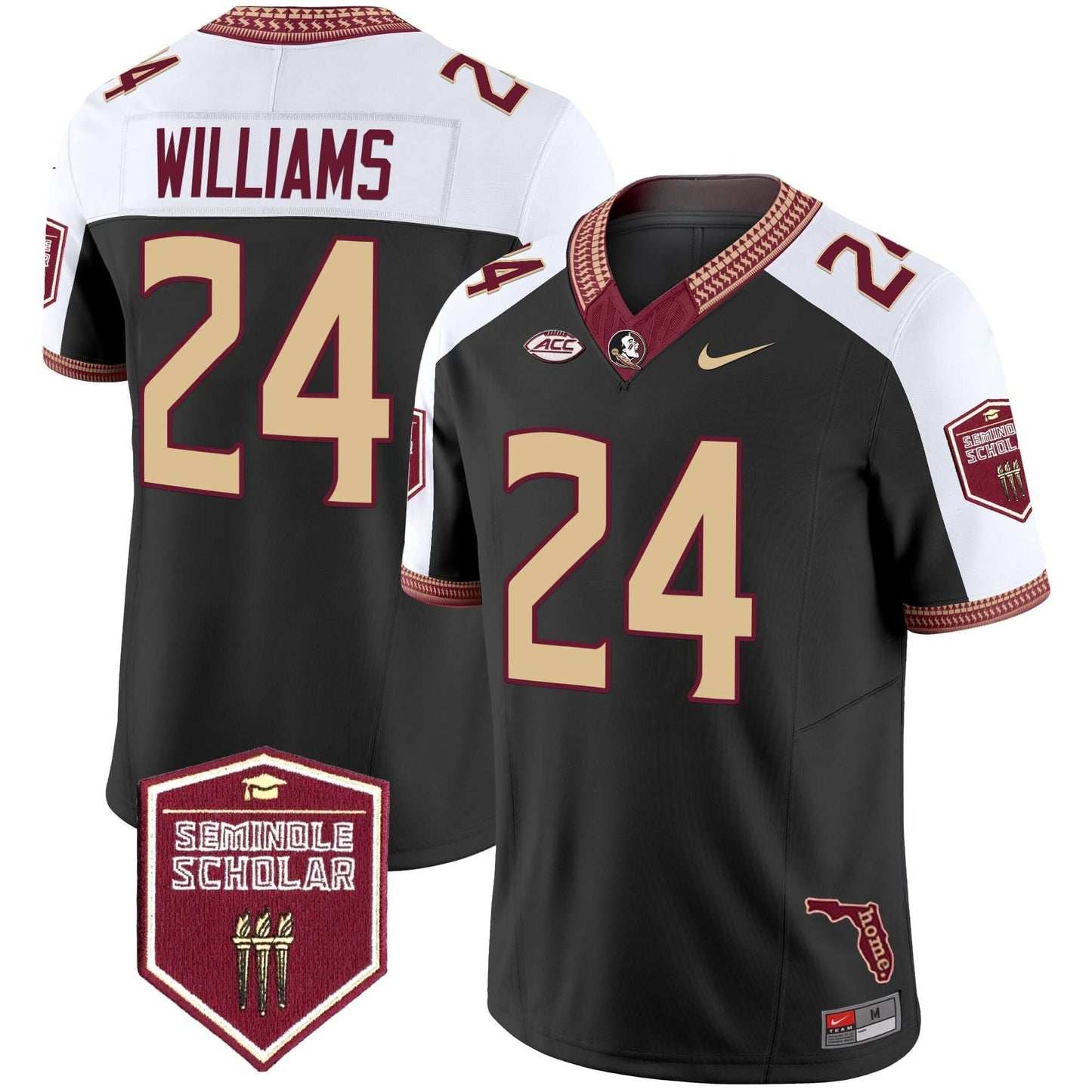 FSS 2024 Seminole Scholar Patch Vapor Limited Jersey