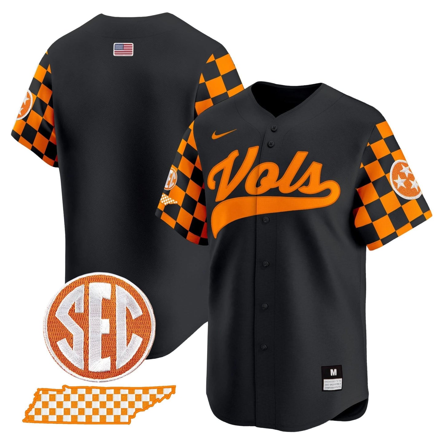 TV Checkerboard 2024 Vapor Premier Limited Baseball Jersey - All Stitched