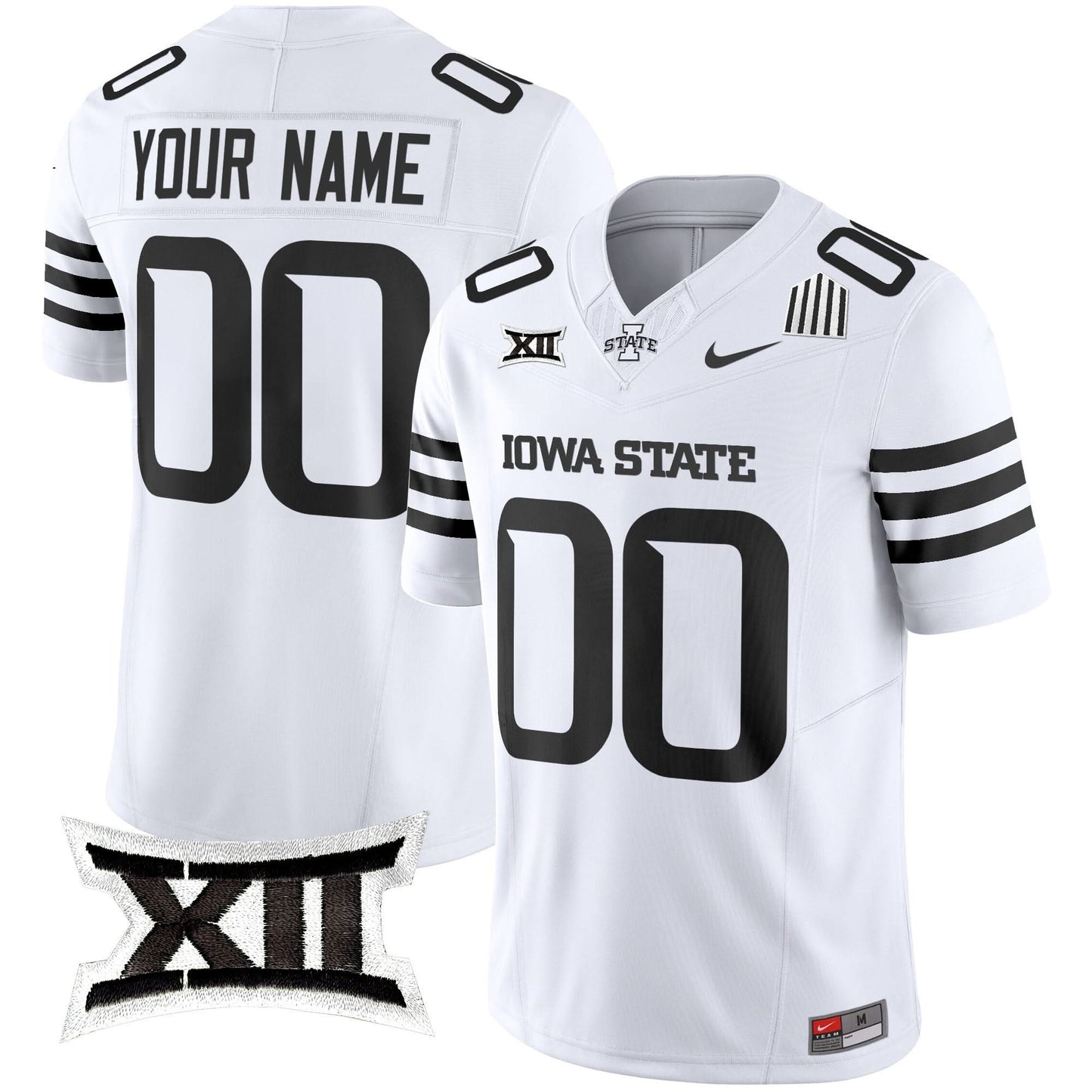 Iowa State Cyclones 2025 Vapor Limited Custom Jersey - All Stitched