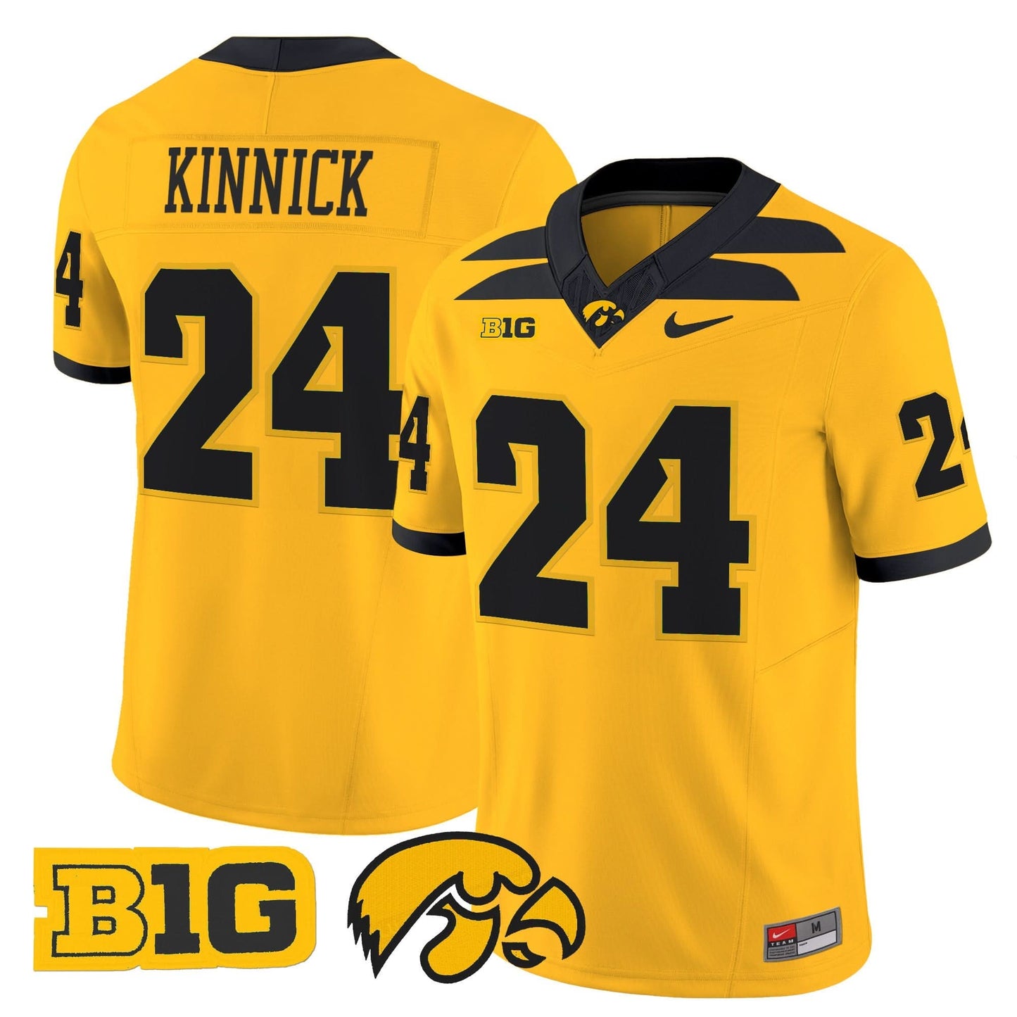 Men's Iowa Hawkeyes 2025 Vapor Limited Jersey - All Stitched