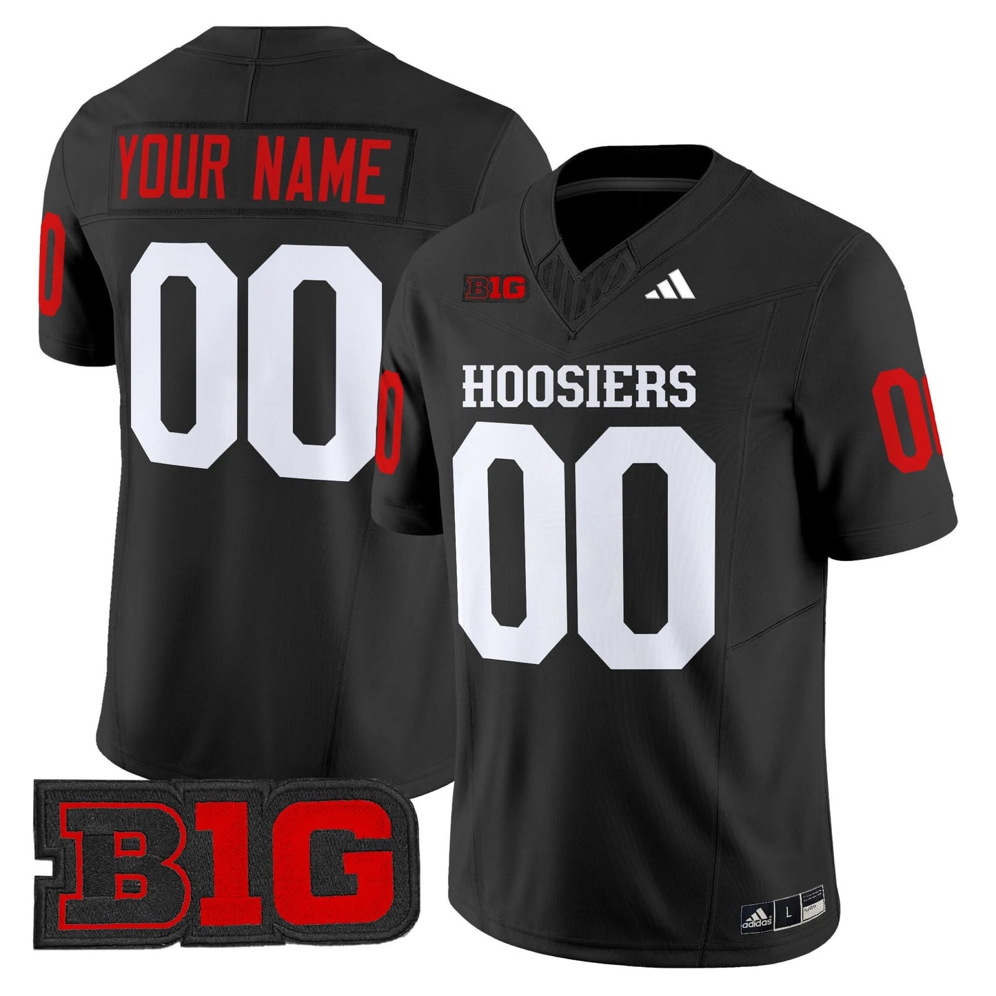 Indiana Hoosiers 2025 Vapor Limited Custom Jersey - All Stitched