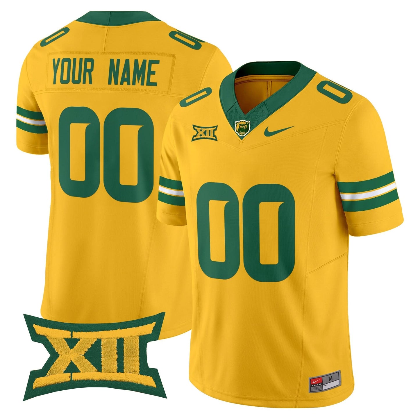 Baylor Bears 2025 Vapor Limited Custom Jersey - All Stitched