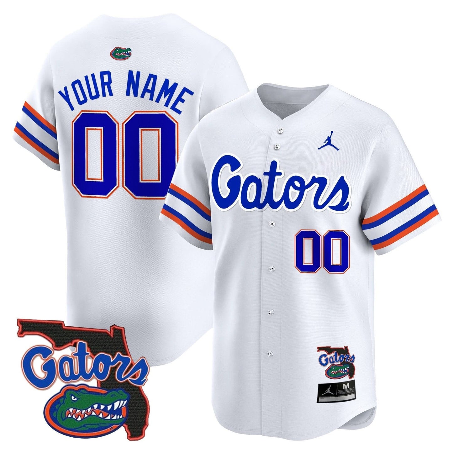 FG 2024 Florida Patch Vapor Baseball Custom Jersey - All Stitched