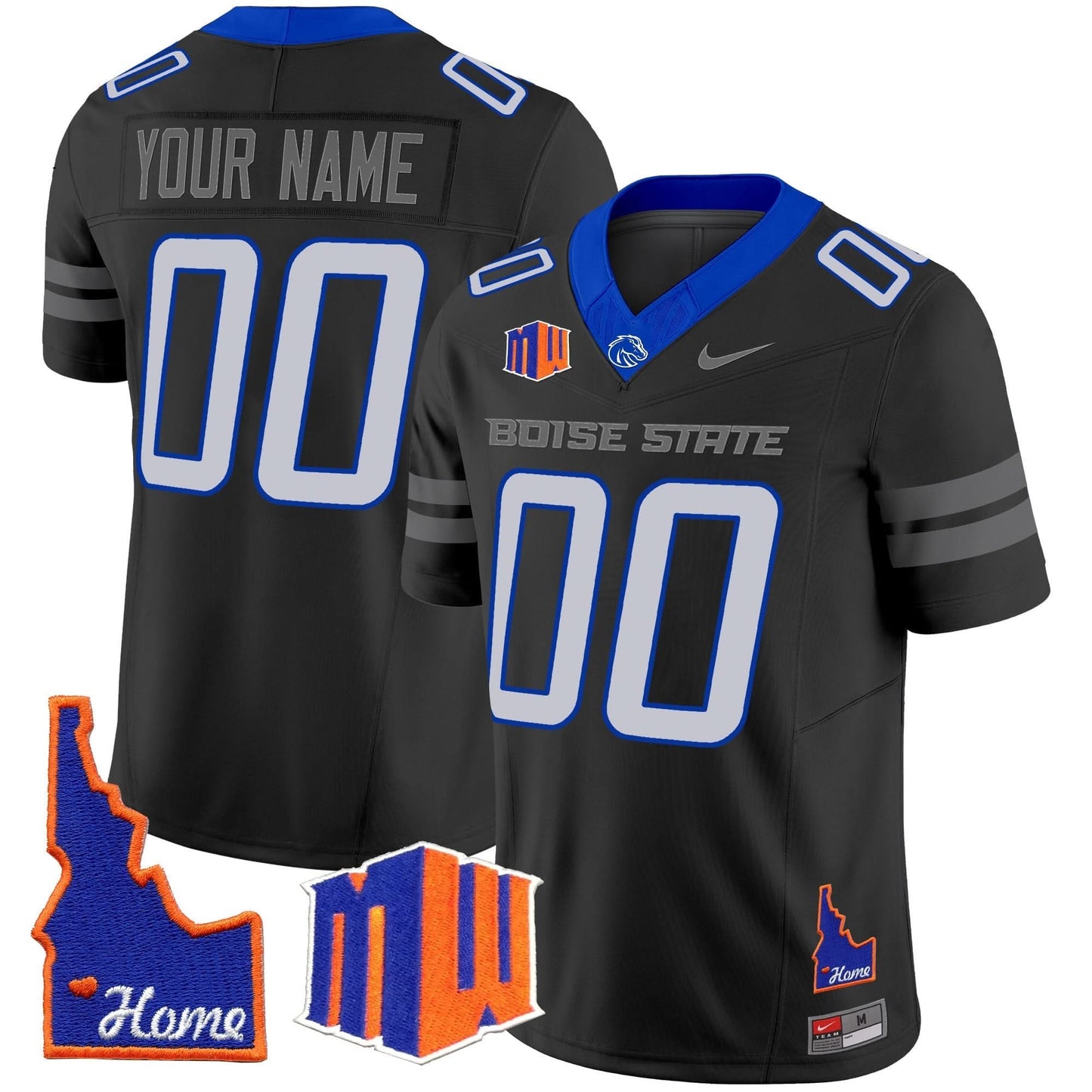 BSB 2024 Home Patch Vapor Limited Custom Jersey - All Stitched