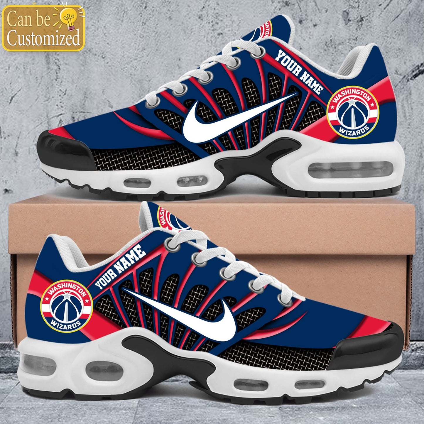 Washington Wizards Premium A951 Shoes Personalized