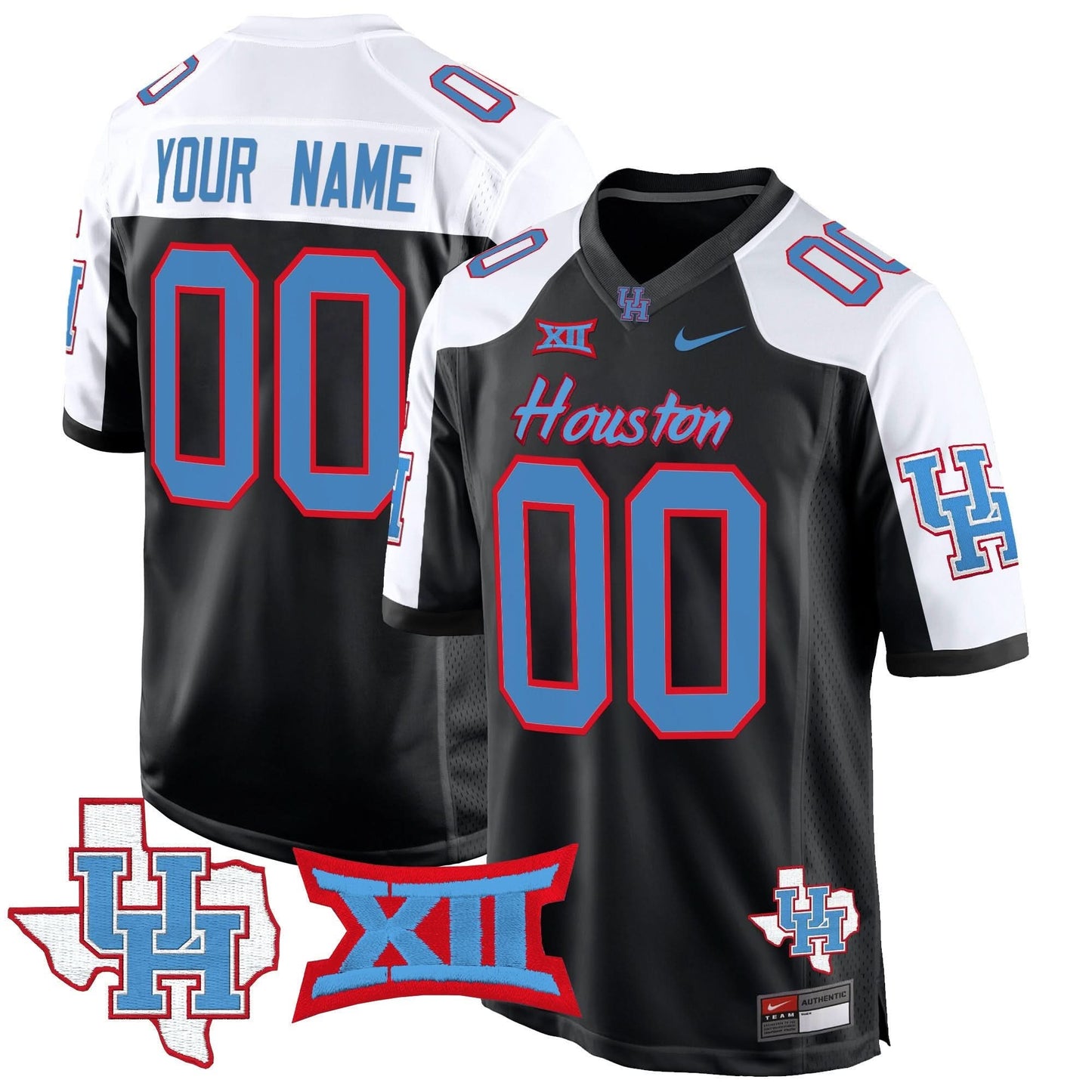 HOU 2024 Game Custom Jersey - All Stitched