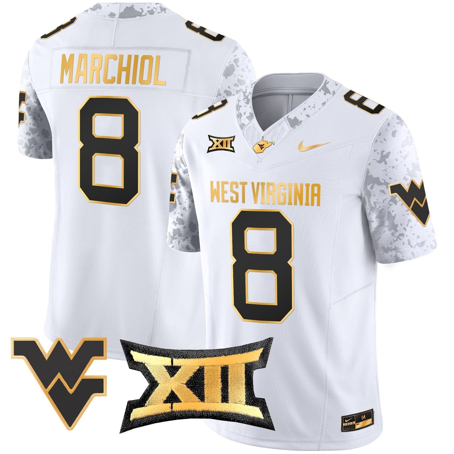 WVM 2024 Gold Vapor Limited Jersey - All Stitched