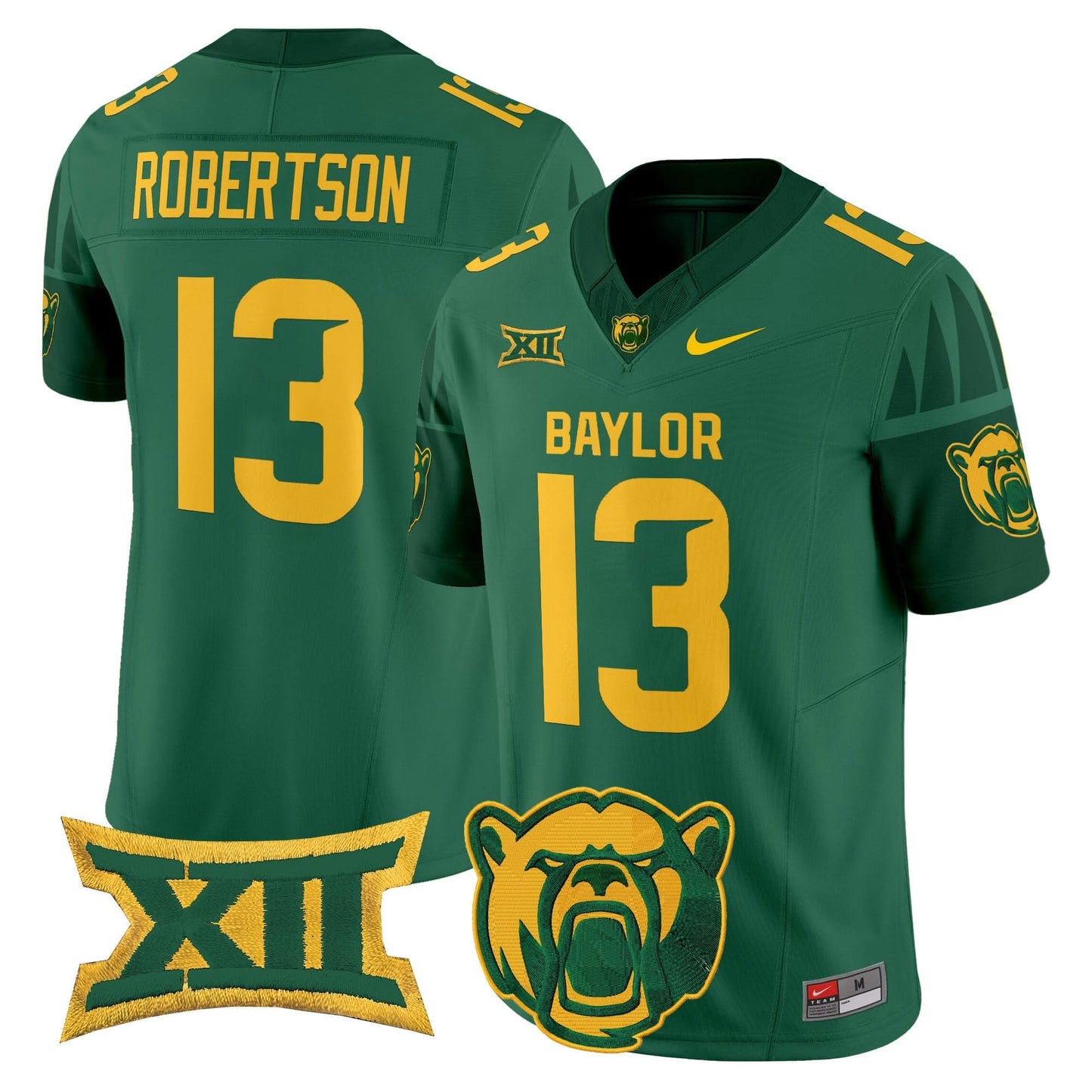 Men's Baylor Bears 2025 Vapor Limited Jersey V2 - All Stitched