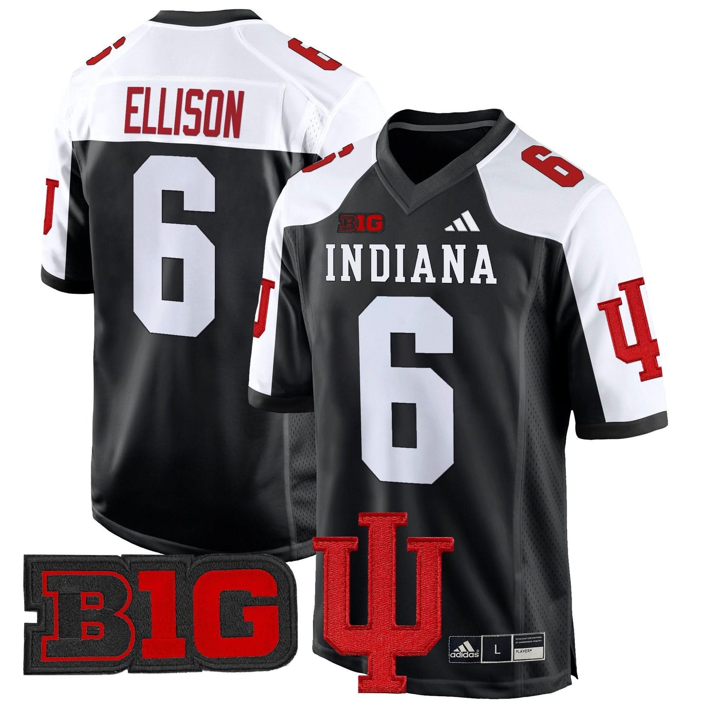 Indiana Hoosiers 2024 Game Jersey V2 - All Stitched