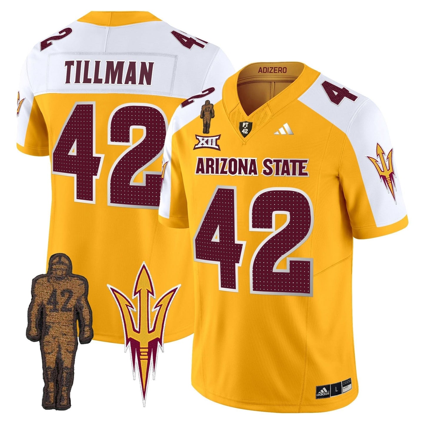 ASSD 2024 Pat Tillman Honoring Patch Vapor Limited Jersey V2 - All Stitched