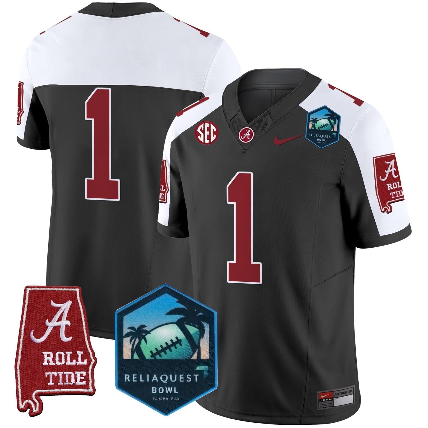 ACT 2025 ReliaQuest Bowl Patch Vapor Limited Jersey - All Stitched