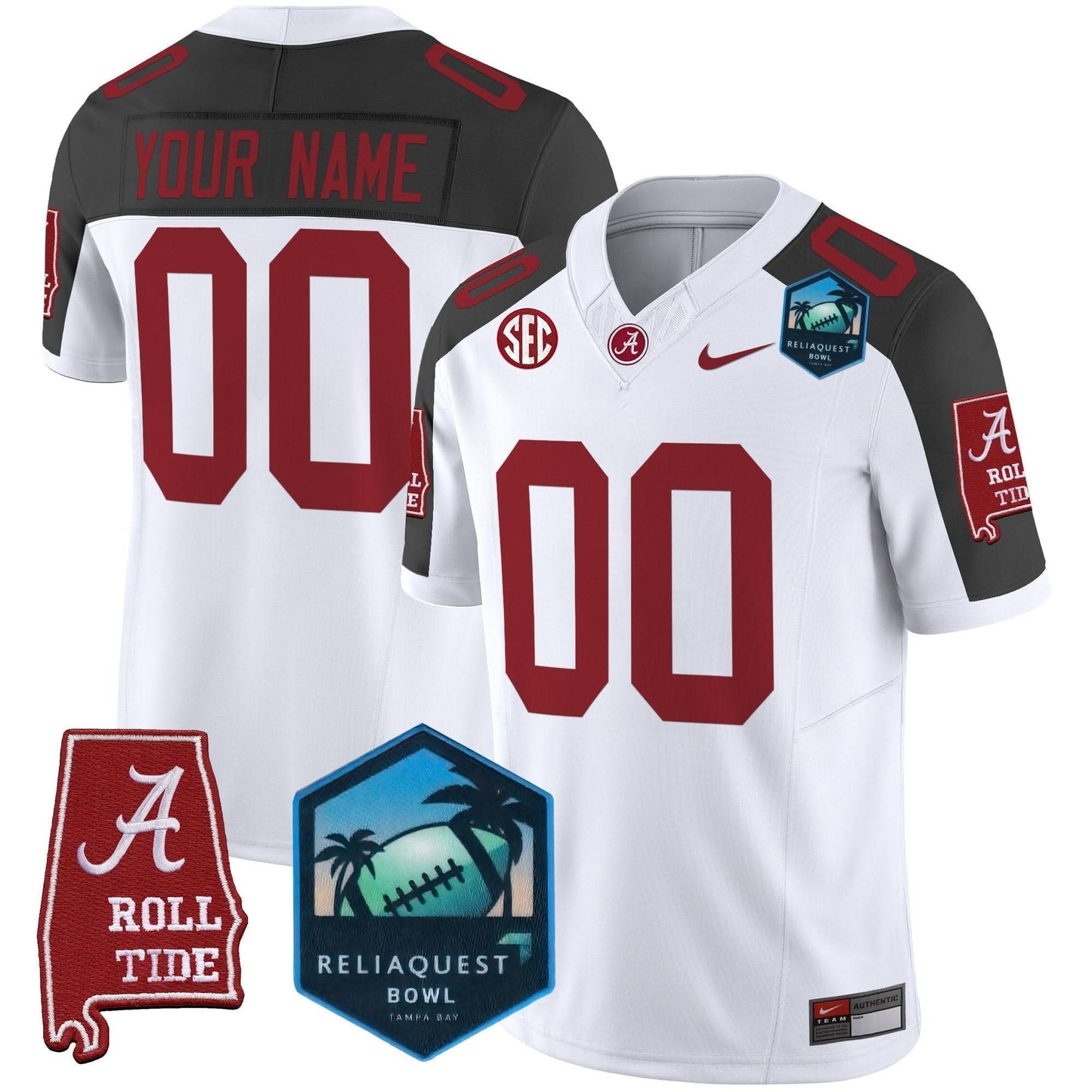 ACT 2025 ReliaQuest Bowl Patch Vapor Limited Custom Jersey - All Stitched