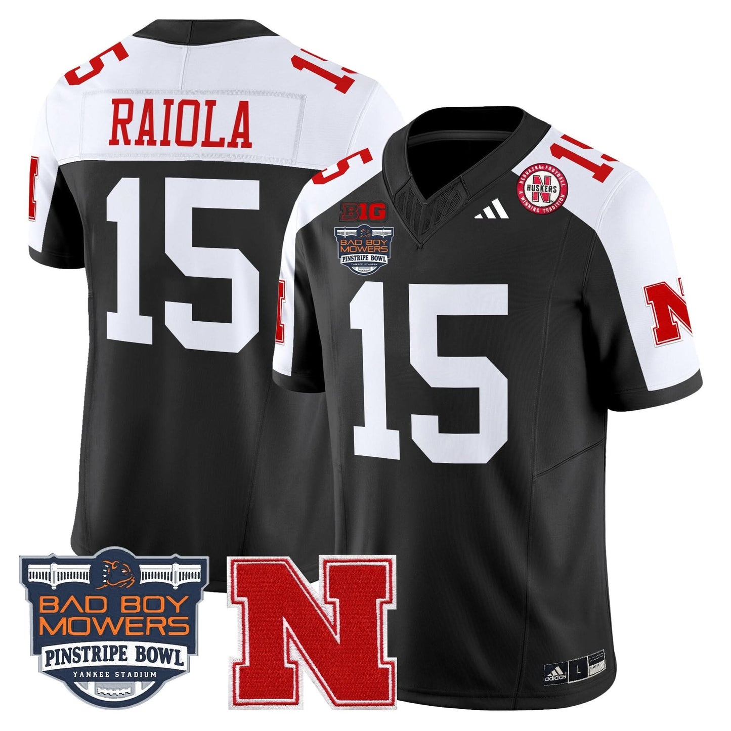 NC 2025 Pinstripe Bowl Patch Vapor Limited Jersey