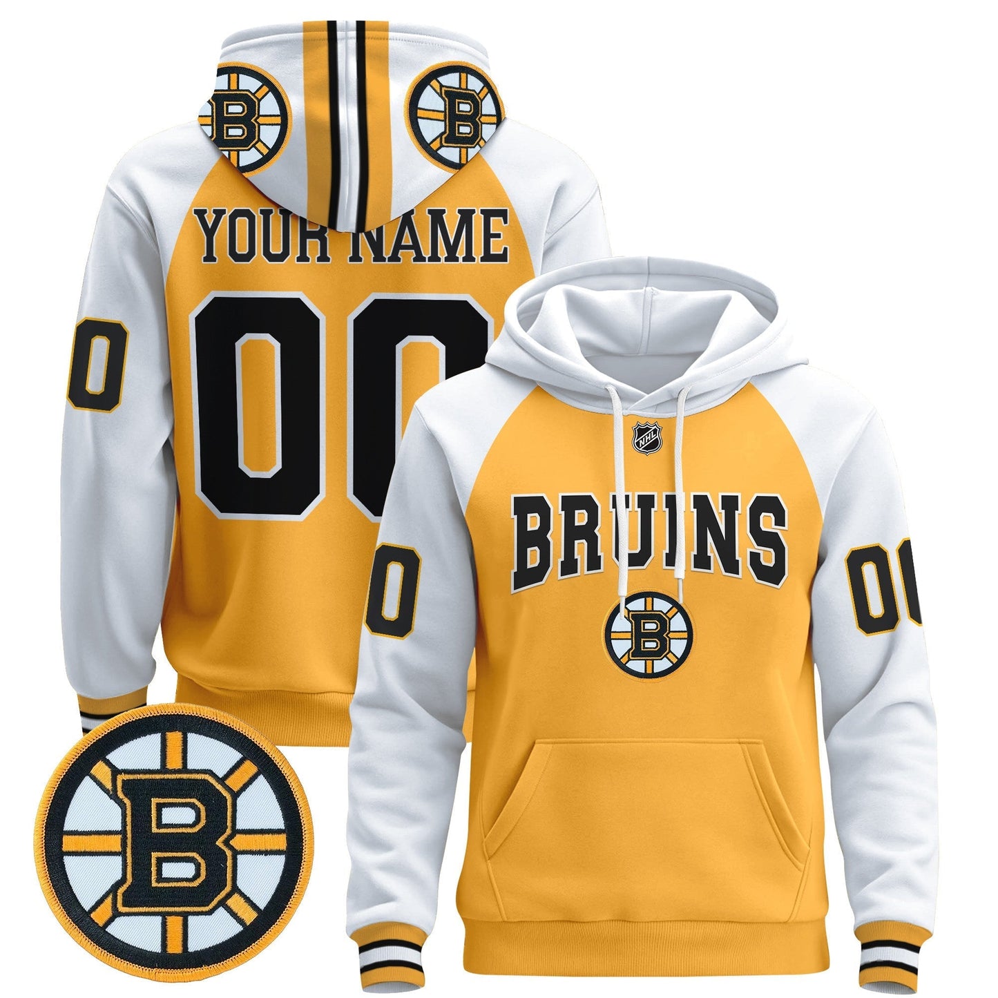 Boston Bruins 2024 Custom Pullover Hoodie