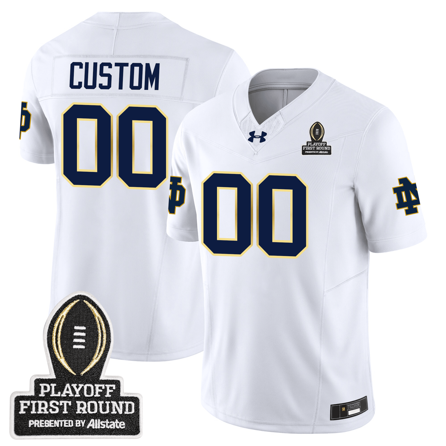 Custom NDFI 24/25 Jersey - CFP First Round Patch
