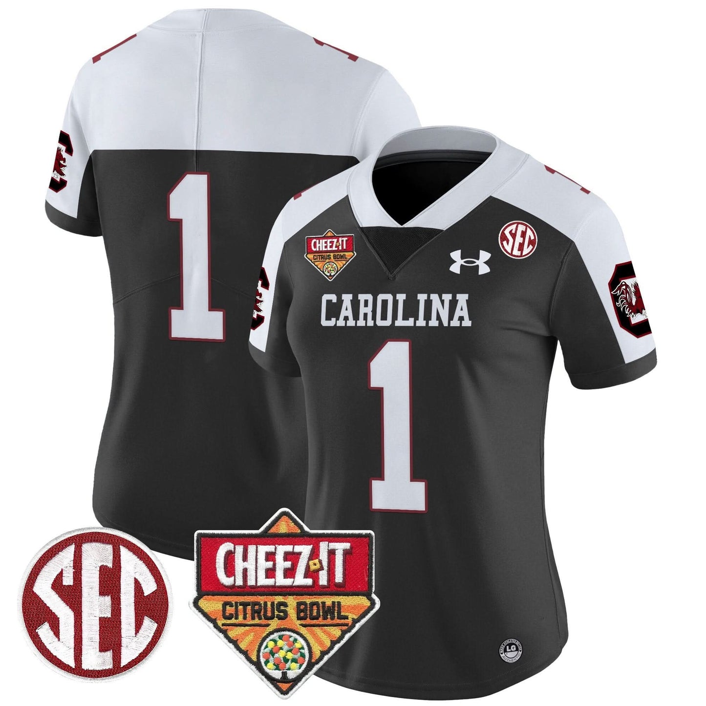Women's SCG 1980 Throwback Cheez-It Citrus Bowl Patch Vapor Limited Jersey - All Stitched