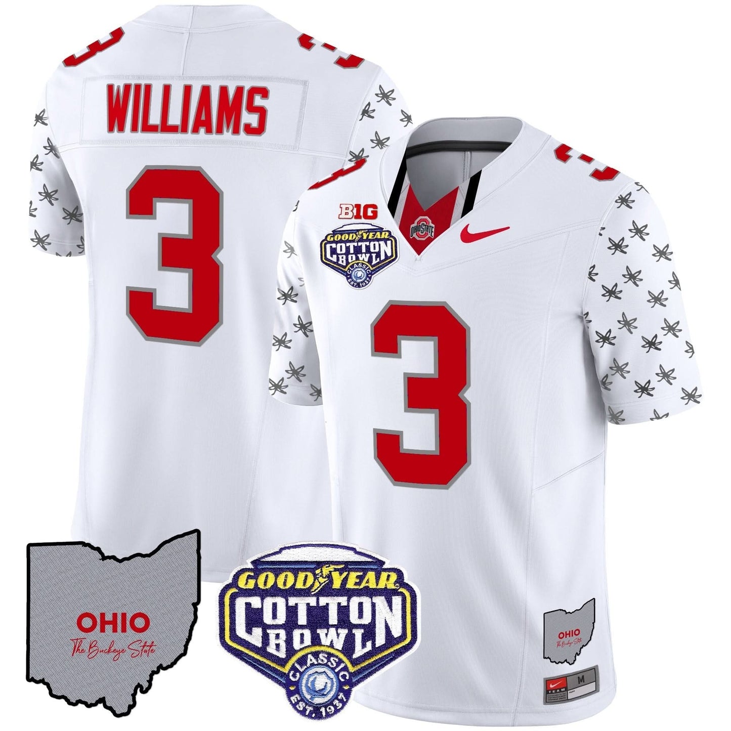 OSB Cotton Bowl Patch Vapor Limited Jersey