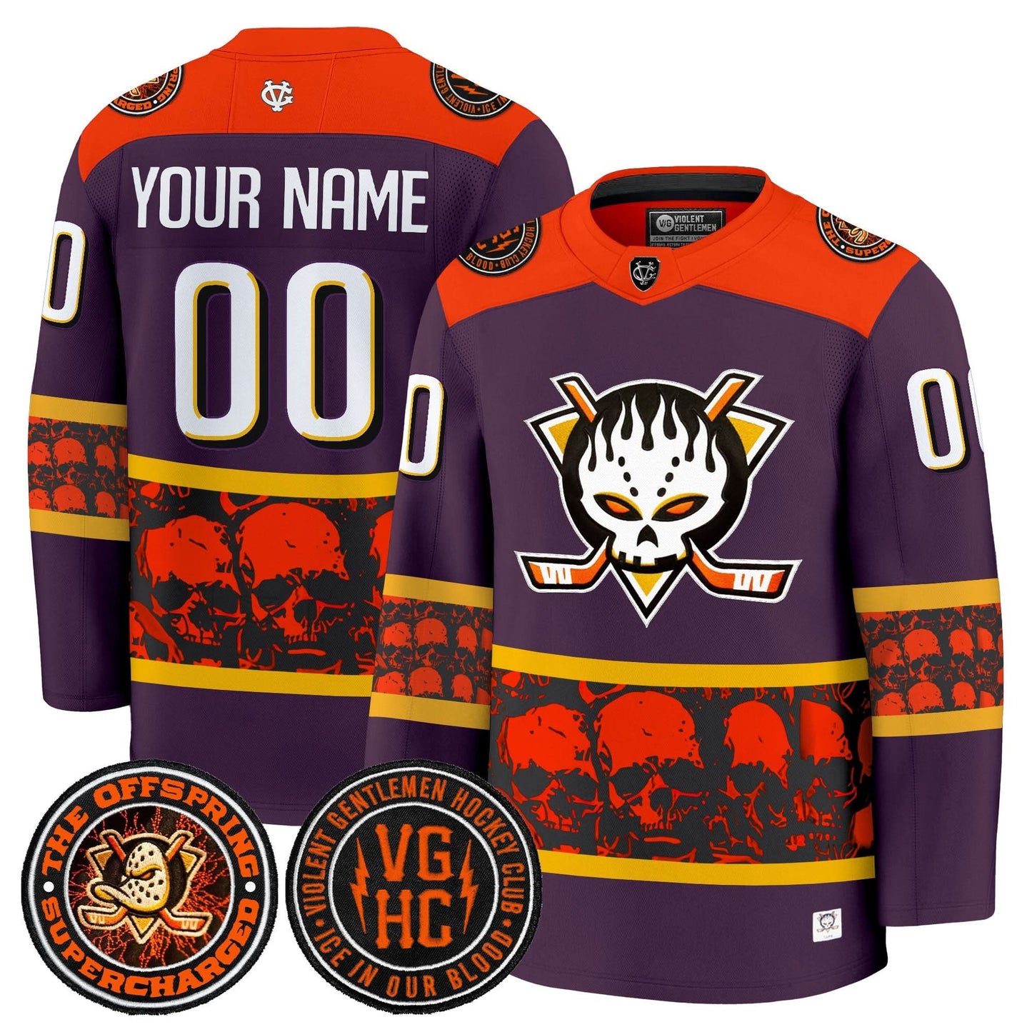 Anaheim Ducks Offspring 2025 Premium Custom Jersey - All Stitched