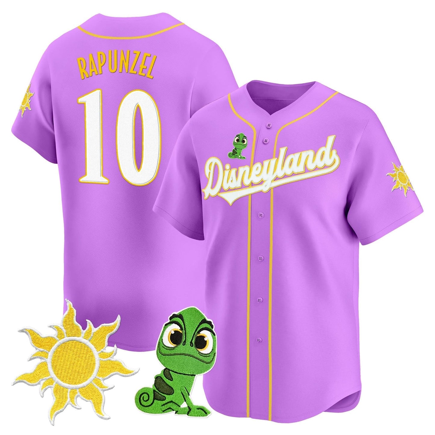Unisex Disney Princess Vapor Baseball Jersey - All Stitched