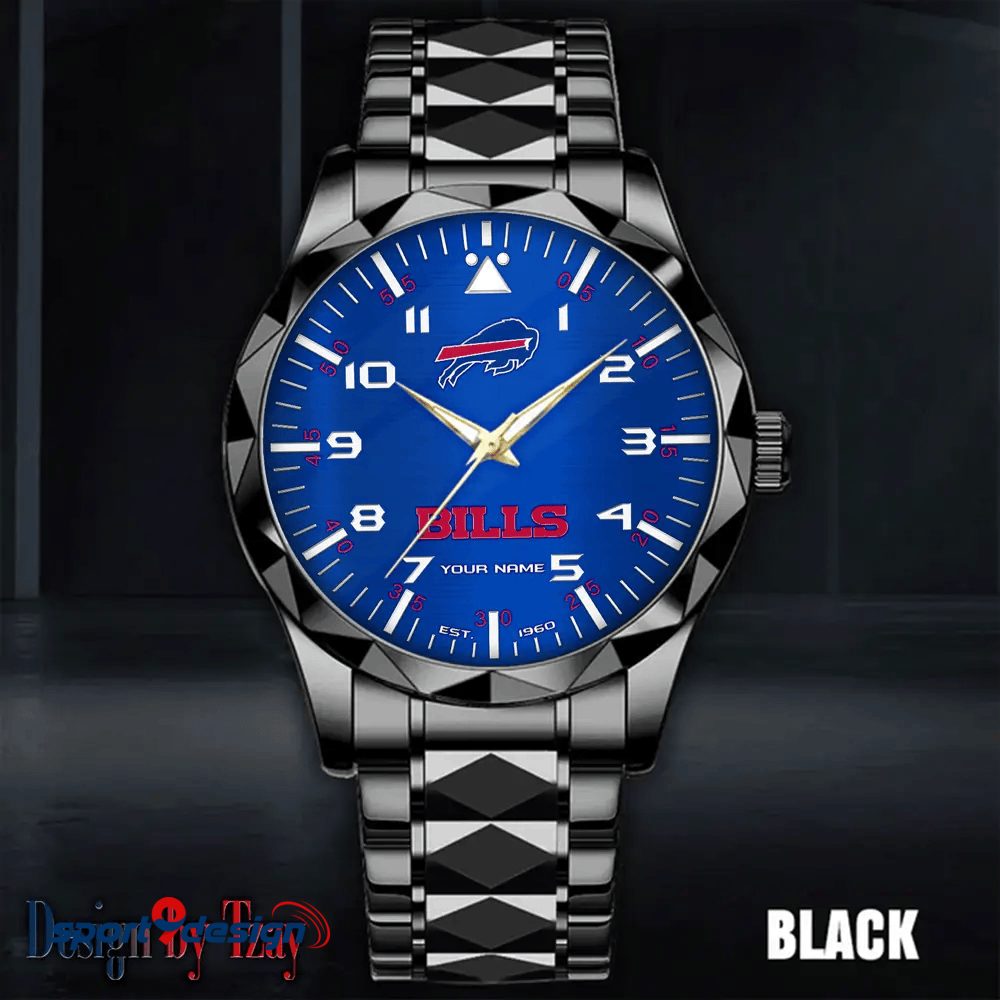 Buffalo Bills Luxury Diamond Men Watch Trending 2025