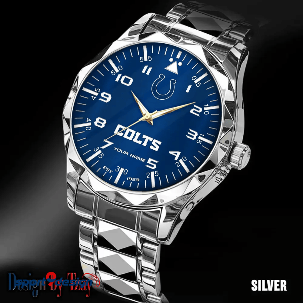 Indianapolis Colts Luxury Diamond Men Watch Trending 2025