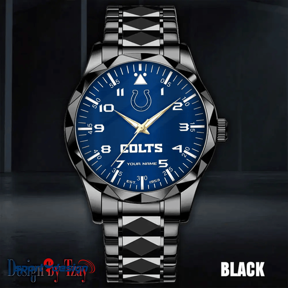 Indianapolis Colts Luxury Diamond Men Watch Trending 2025