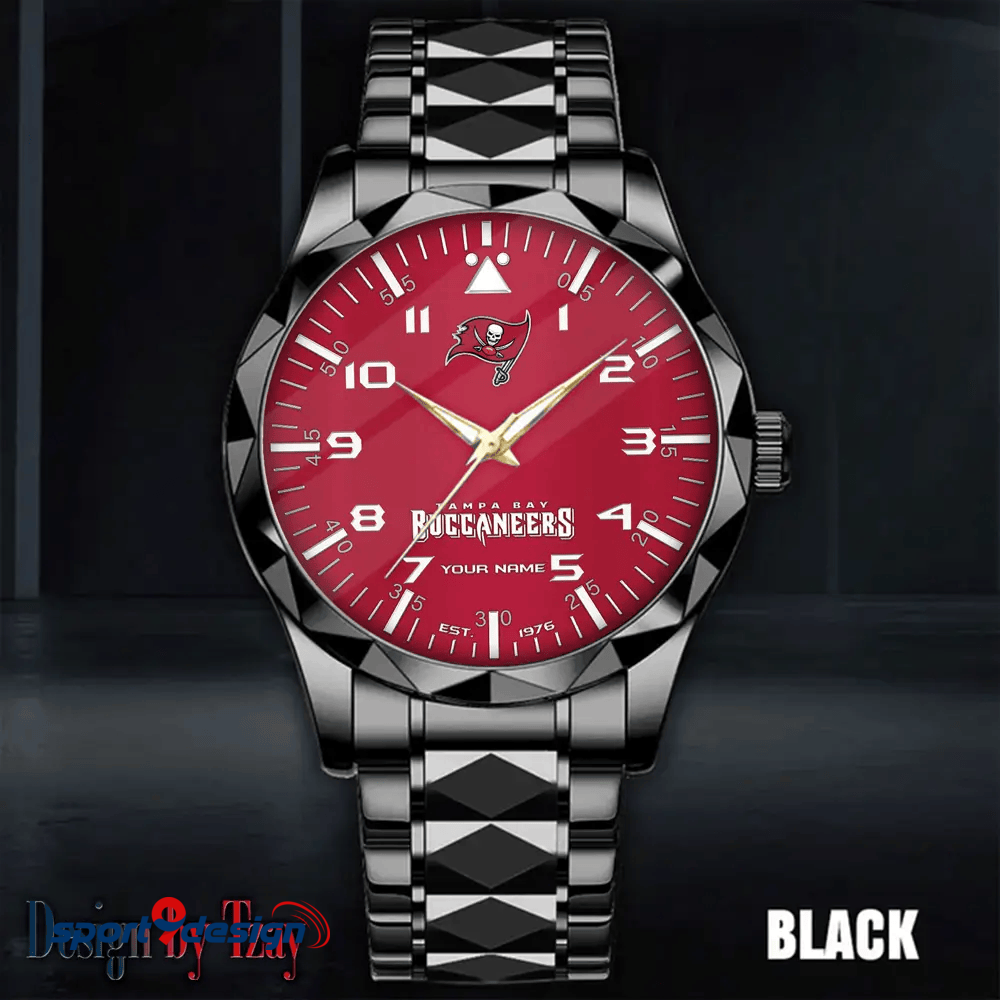 Tampa Bay Buccaneers Luxury Diamond Men Watch Trending 2025