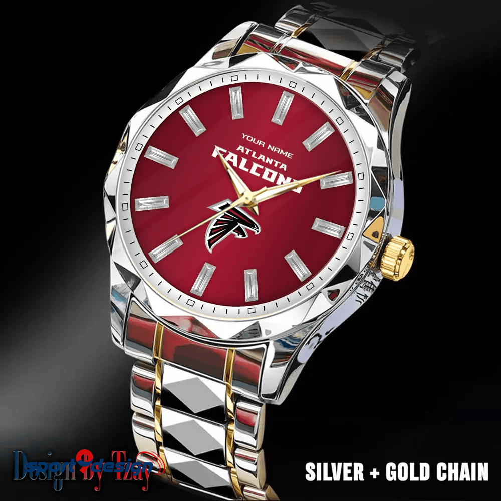 Atlanta Falcons Luxury Diamond Men Watch Trending 2025