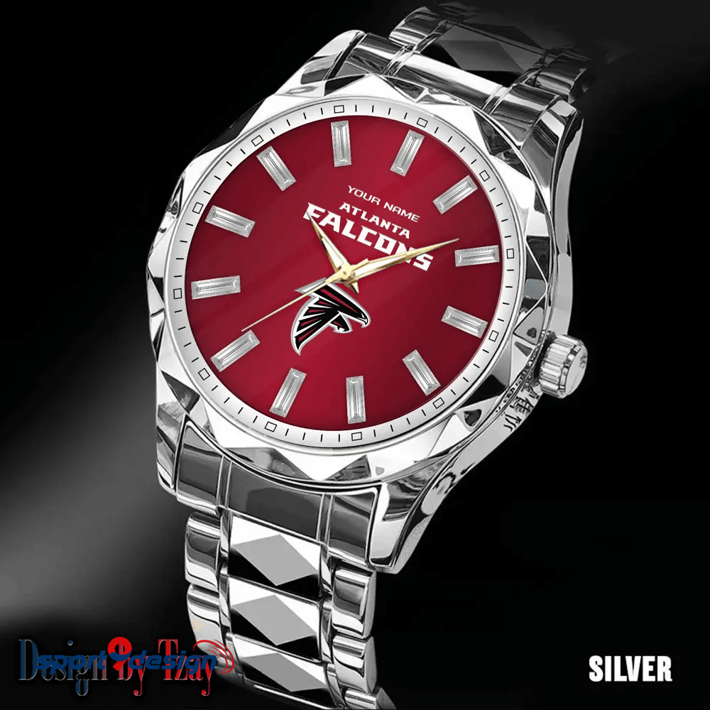 Atlanta Falcons Luxury Diamond Men Watch Trending 2025