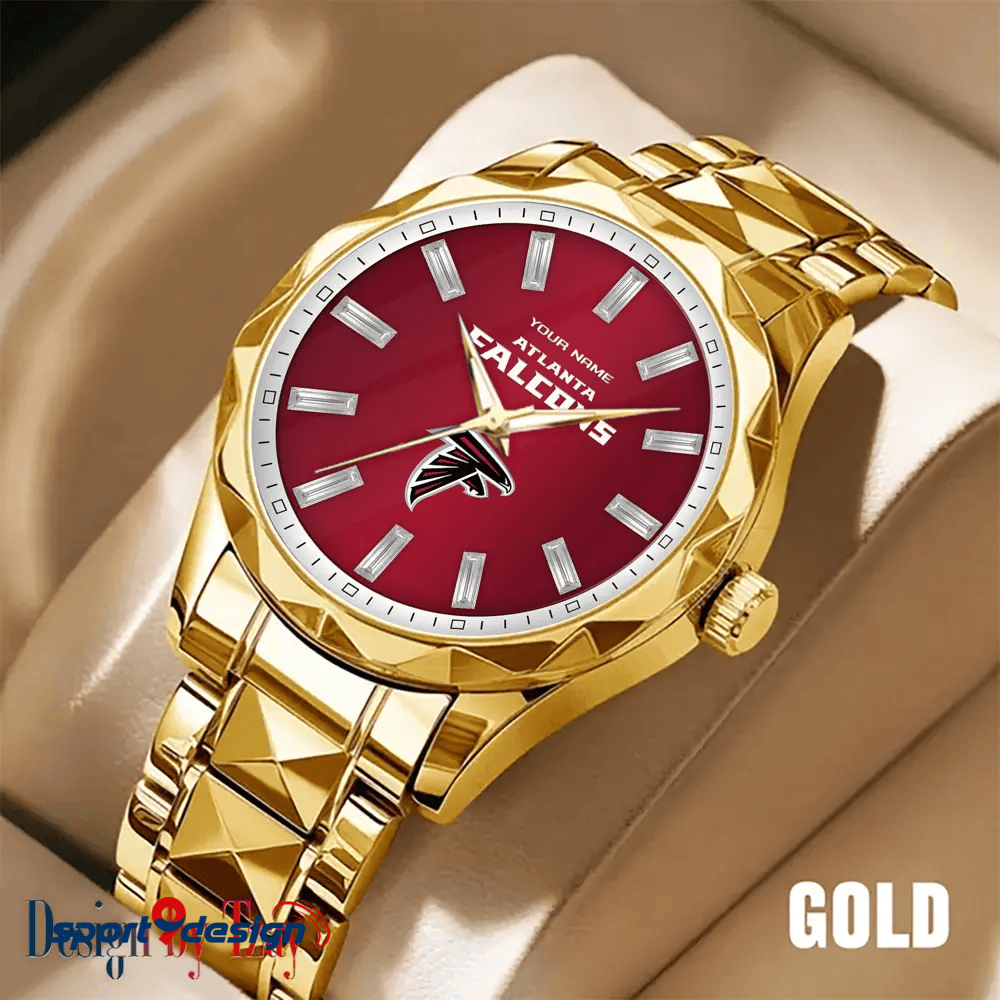 Atlanta Falcons Luxury Diamond Men Watch Trending 2025