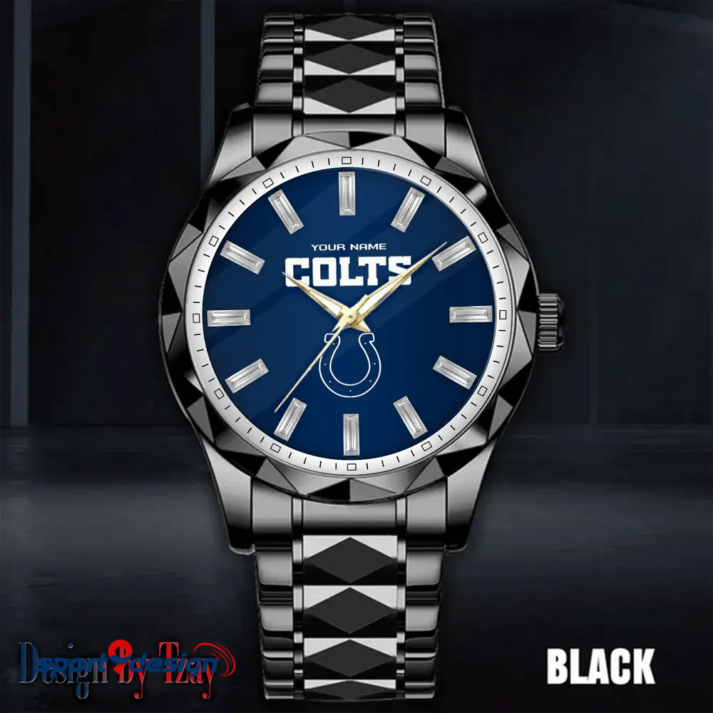 Indianapolis Colts Luxury Diamond Men Watch Trending 2025