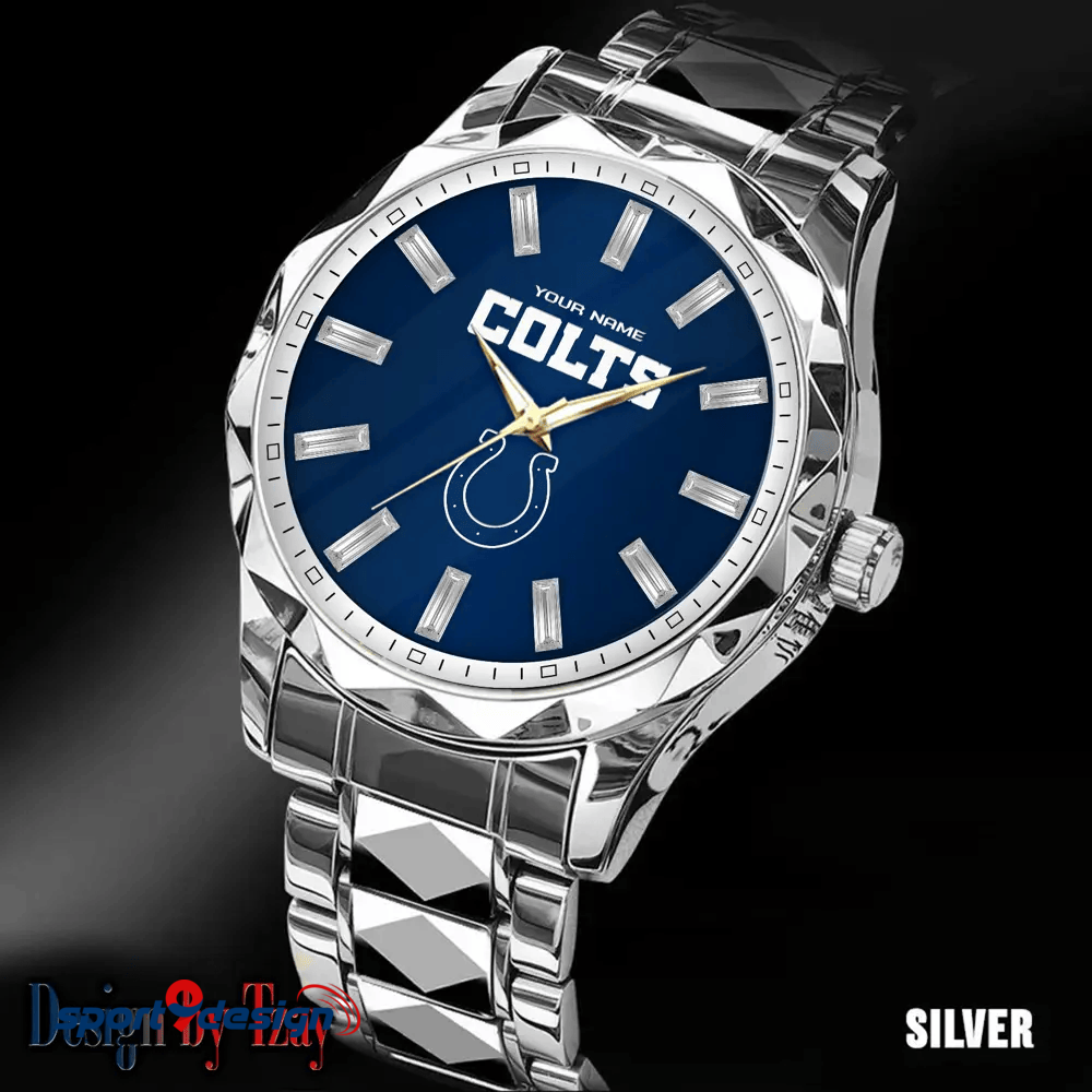 Indianapolis Colts Luxury Diamond Men Watch Trending 2025