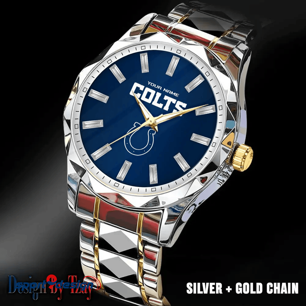 Indianapolis Colts Luxury Diamond Men Watch Trending 2025